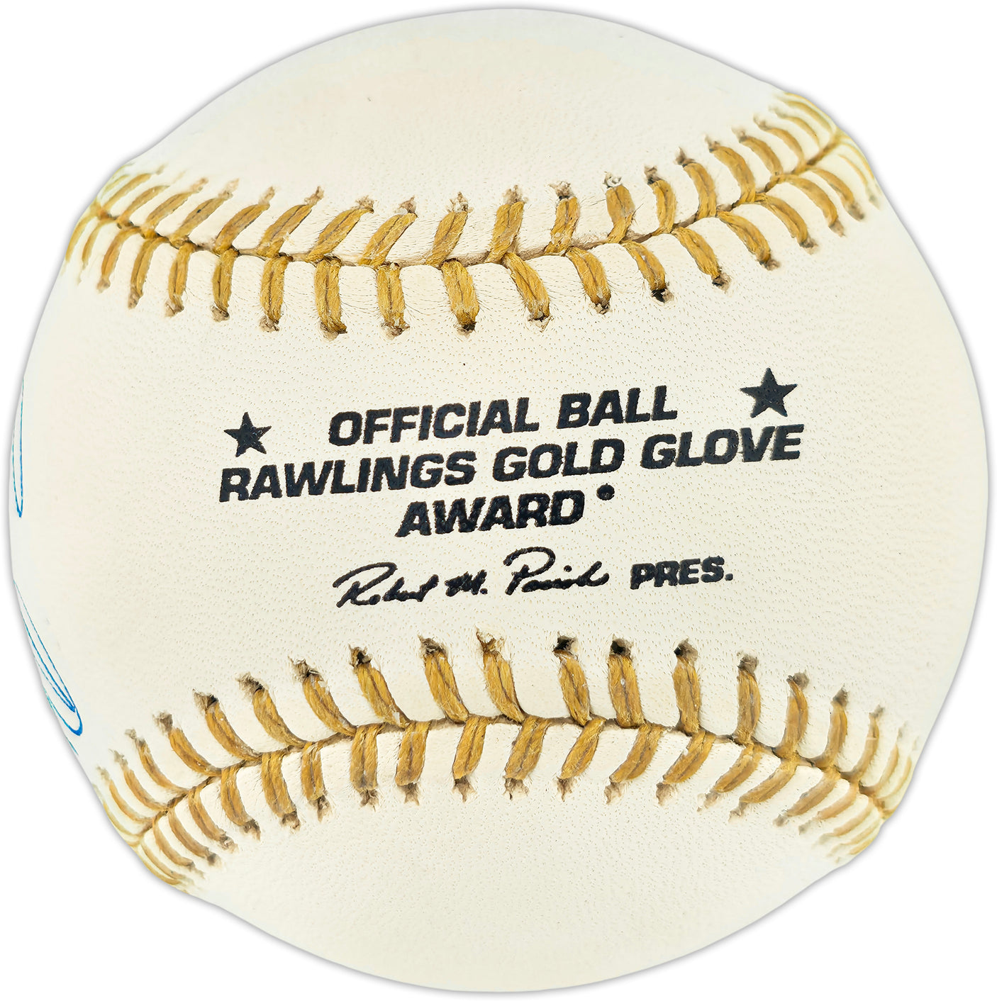 Ken Griffey Jr. Autographed Official Gold Glove Award Logo Baseball Seattle Mariners Beckett BAS Witness #3W342024