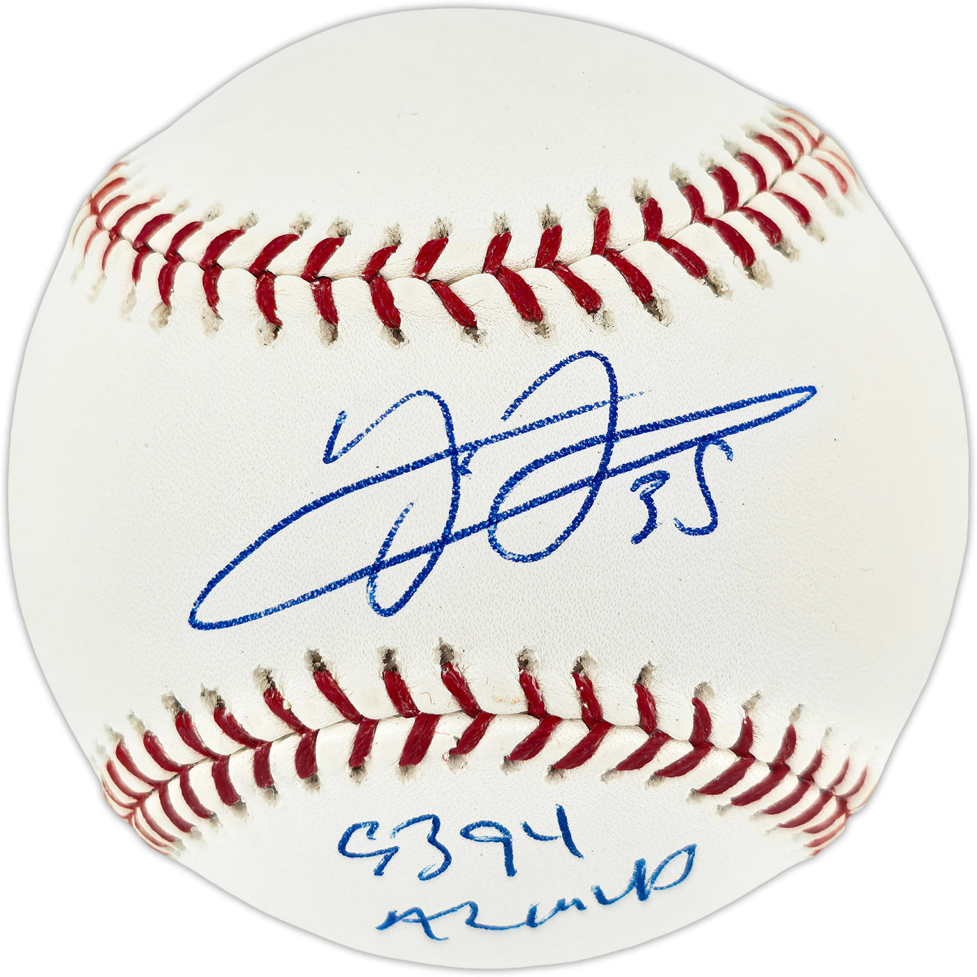 Frank Thomas Autographed Official MLB Baseball Chicago White Sox "93,94 AL MVP" TriStar Holo #7506875