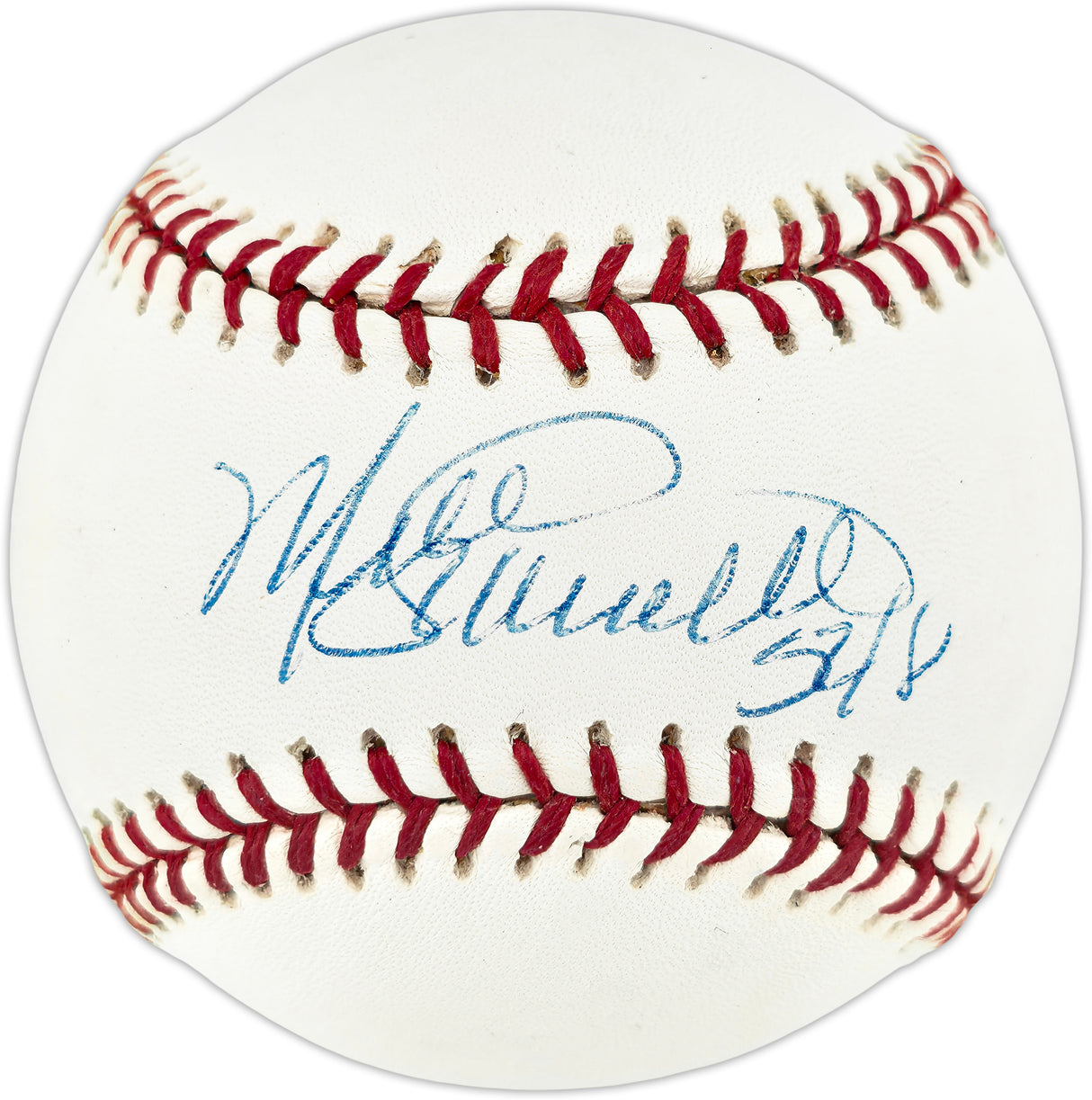 Mike Schmidt Autographed Official MLB Baseball Philadelphia Phillies "548" MLB Holo #MR214223