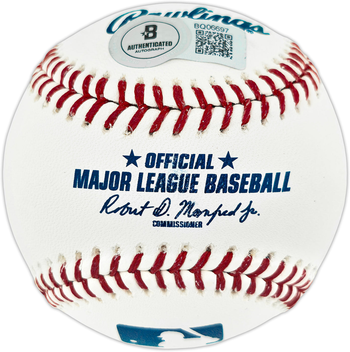 Sammy Sosa Autographed Official MLB Baseball Chicago Cubs "609" Beckett BAS QR #BQ06697