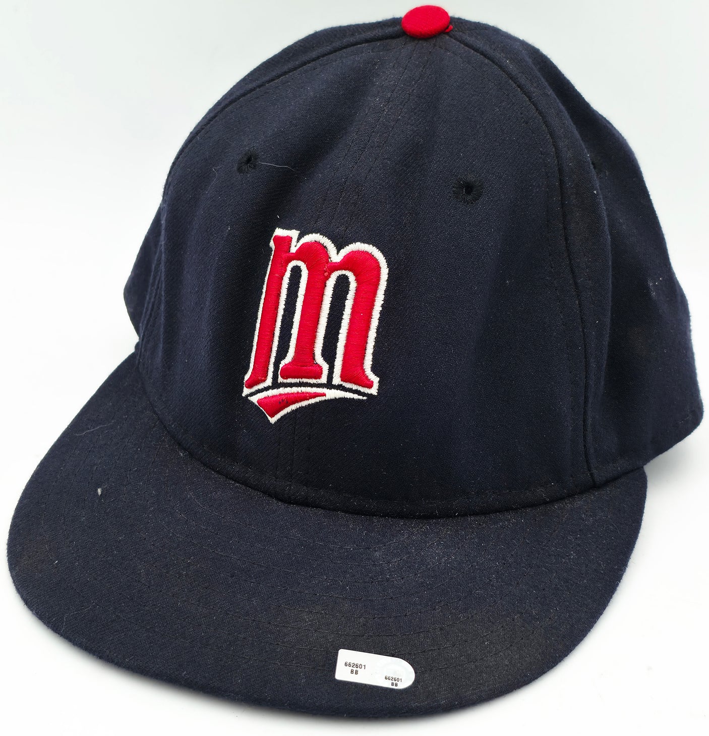 Unsigned Minnesota Twins 2007 Game Used Hat MLB Holo #BB662601