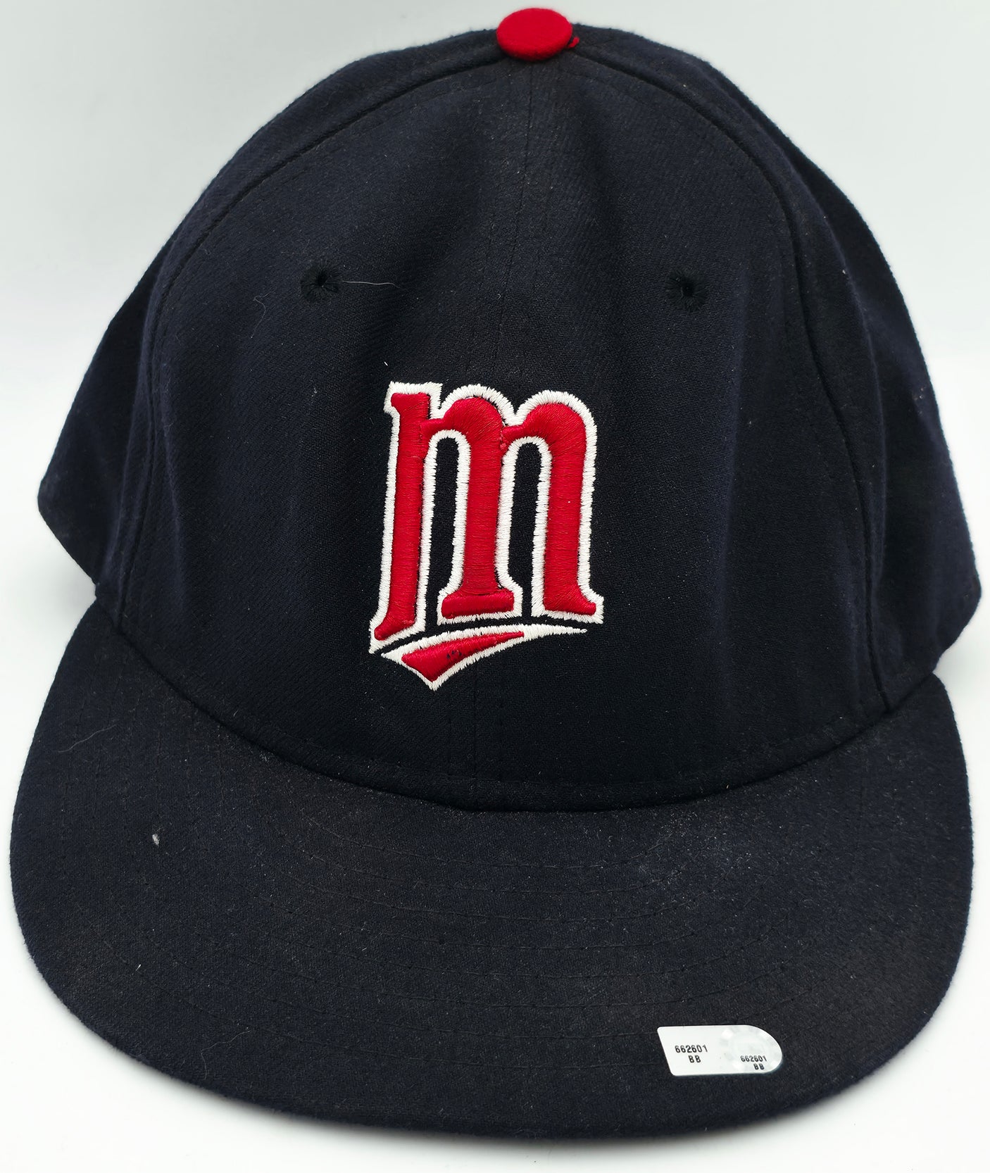 Unsigned Minnesota Twins 2007 Game Used Hat MLB Holo #BB662601