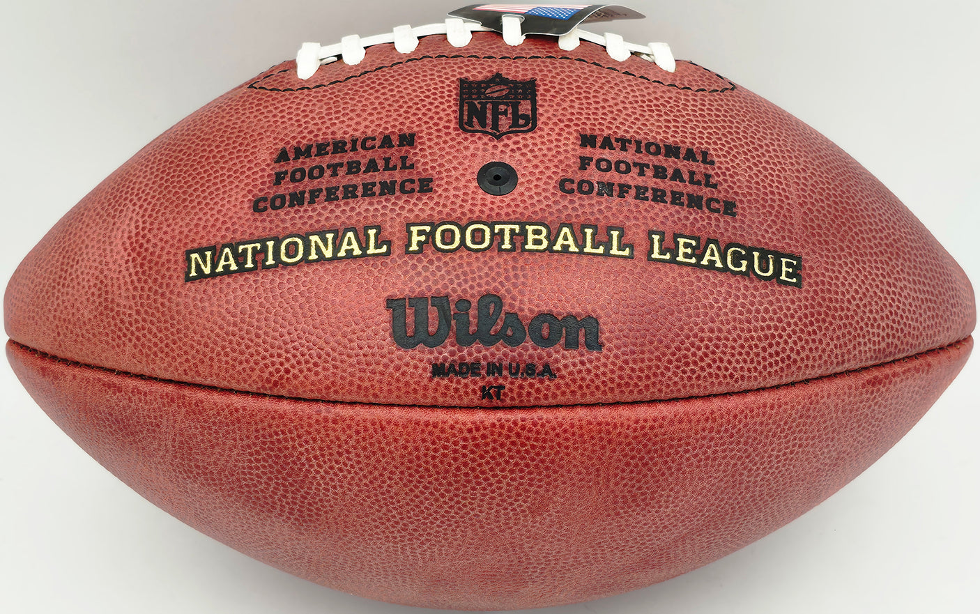 Brett Favre & John Elway Autographed Football "149 wins, 148 wins" Beckett BAS #AE49026