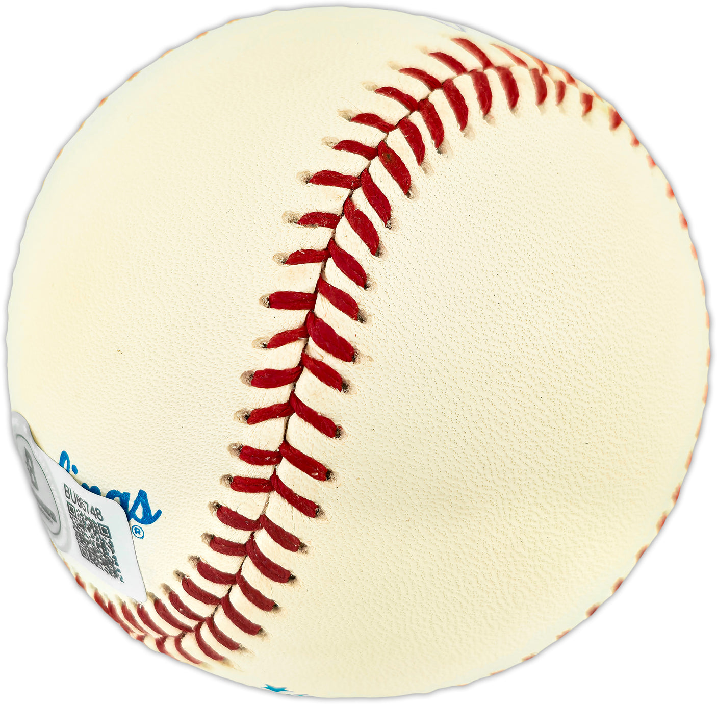 Nolan Ryan Autographed Official AL Baseball Texas Rangers, Los Angeles Angels Beckett BAS QR #BU86748