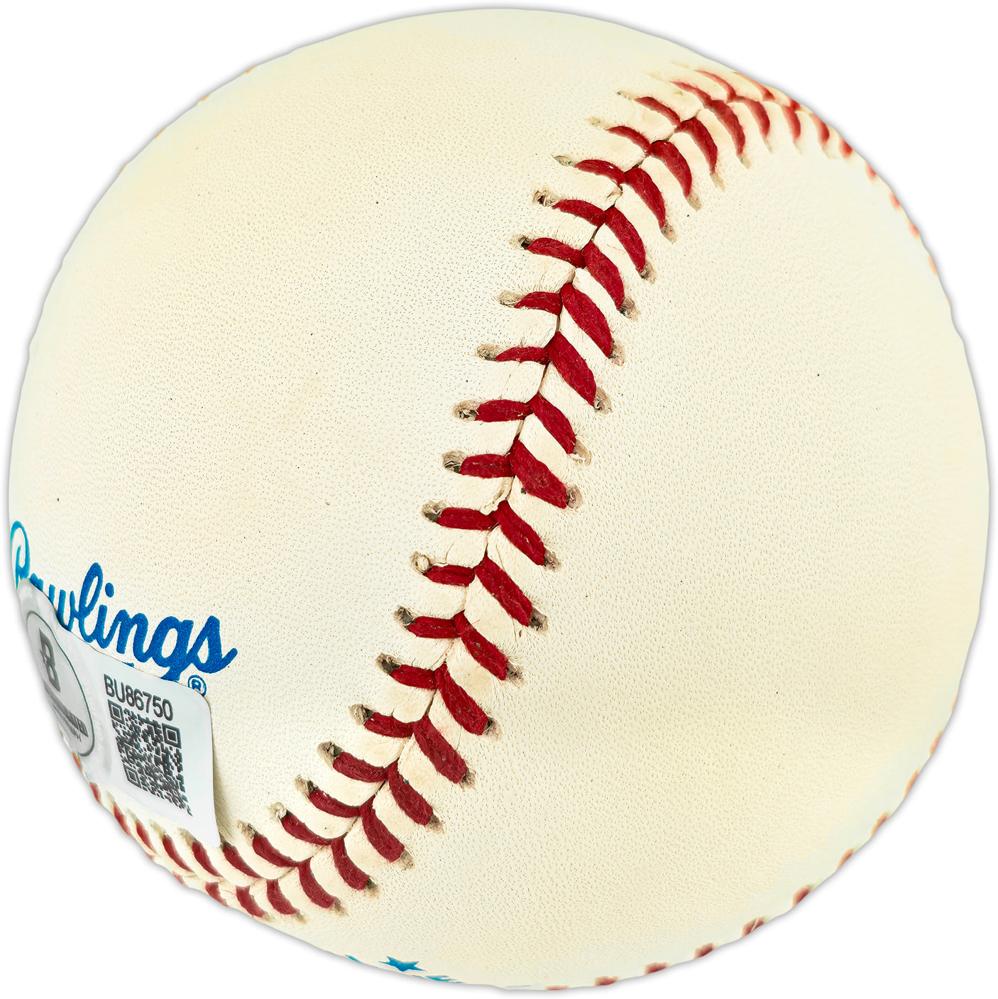 Nolan Ryan Autographed Official AL Baseball Texas Rangers, Los Angeles Angels Beckett BAS QR #BU86750