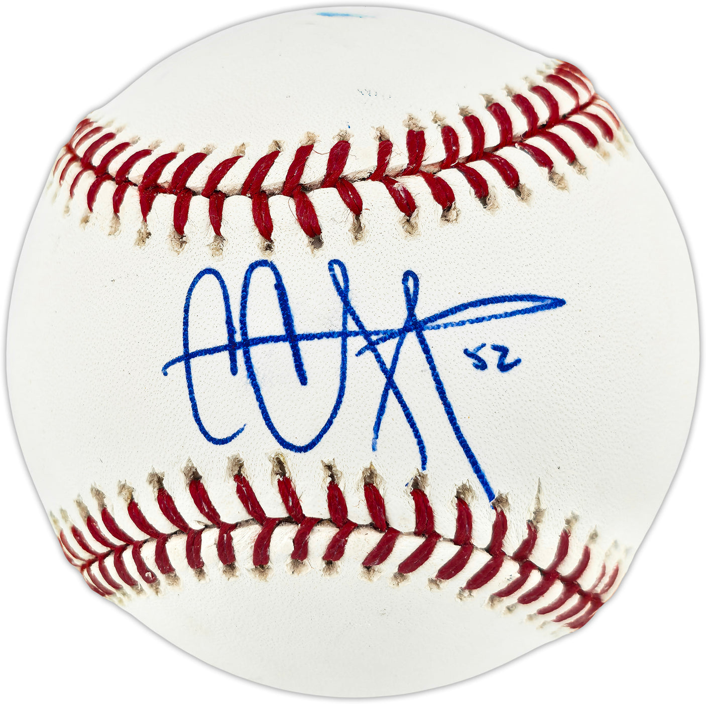C.C. Sabathia Autographed Official MLB Baseball New York Yankees (Smudged) Beckett BAS QR #BU87152