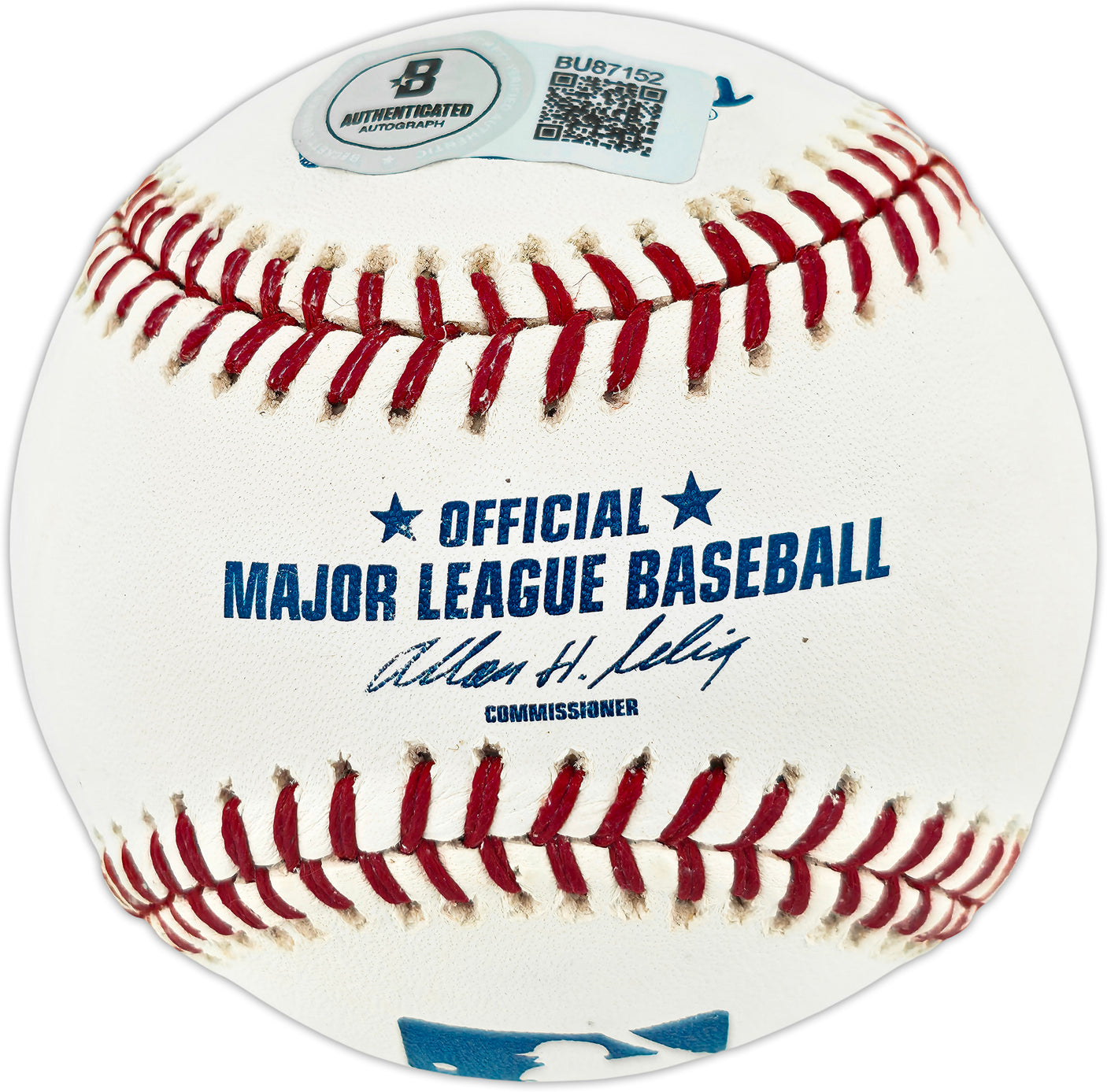 C.C. Sabathia Autographed Official MLB Baseball New York Yankees (Smudged) Beckett BAS QR #BU87152
