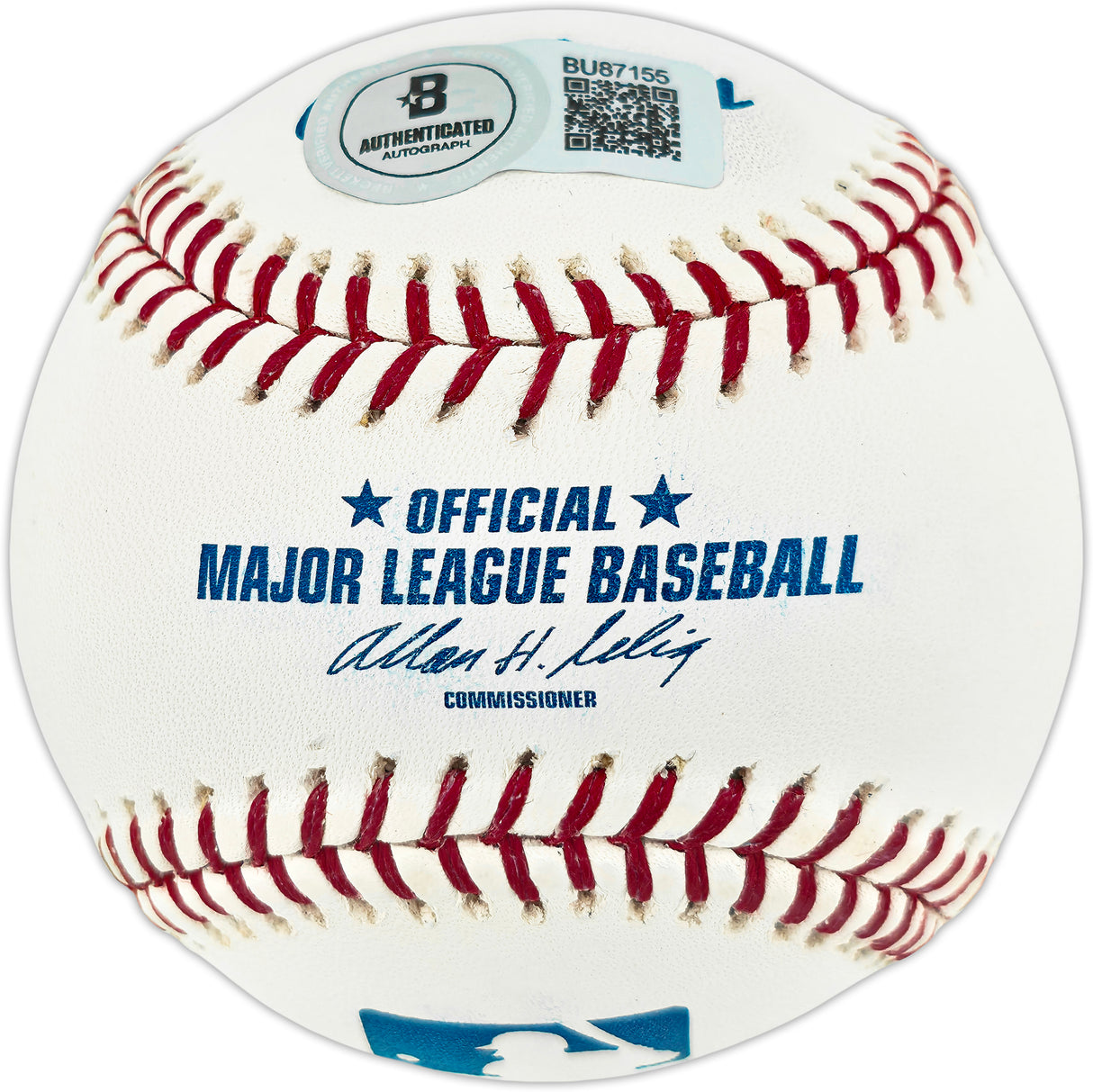 Giancarlo Stanton Autographed Official MLB Baseball New York Yankees Beckett BAS QR #BU87155