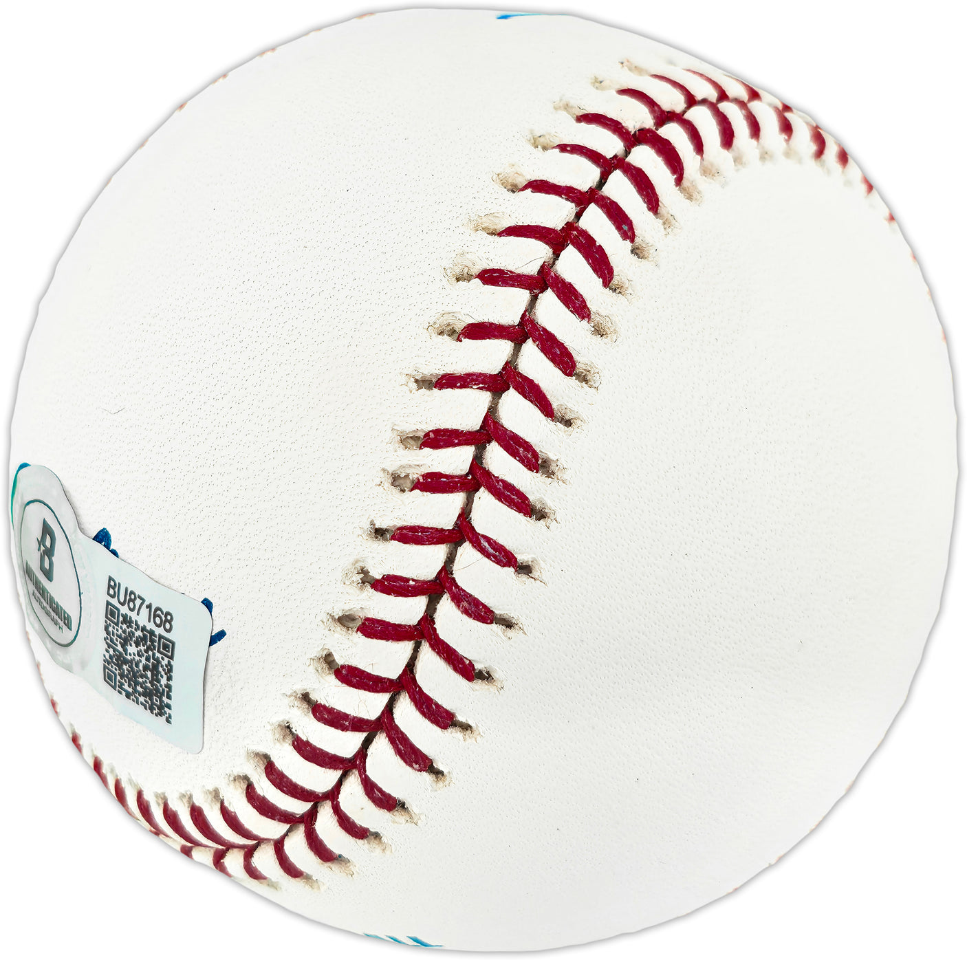 Giancarlo Stanton Autographed Official MLB Baseball New York Yankees (Smudged) Beckett BAS QR #BU87168