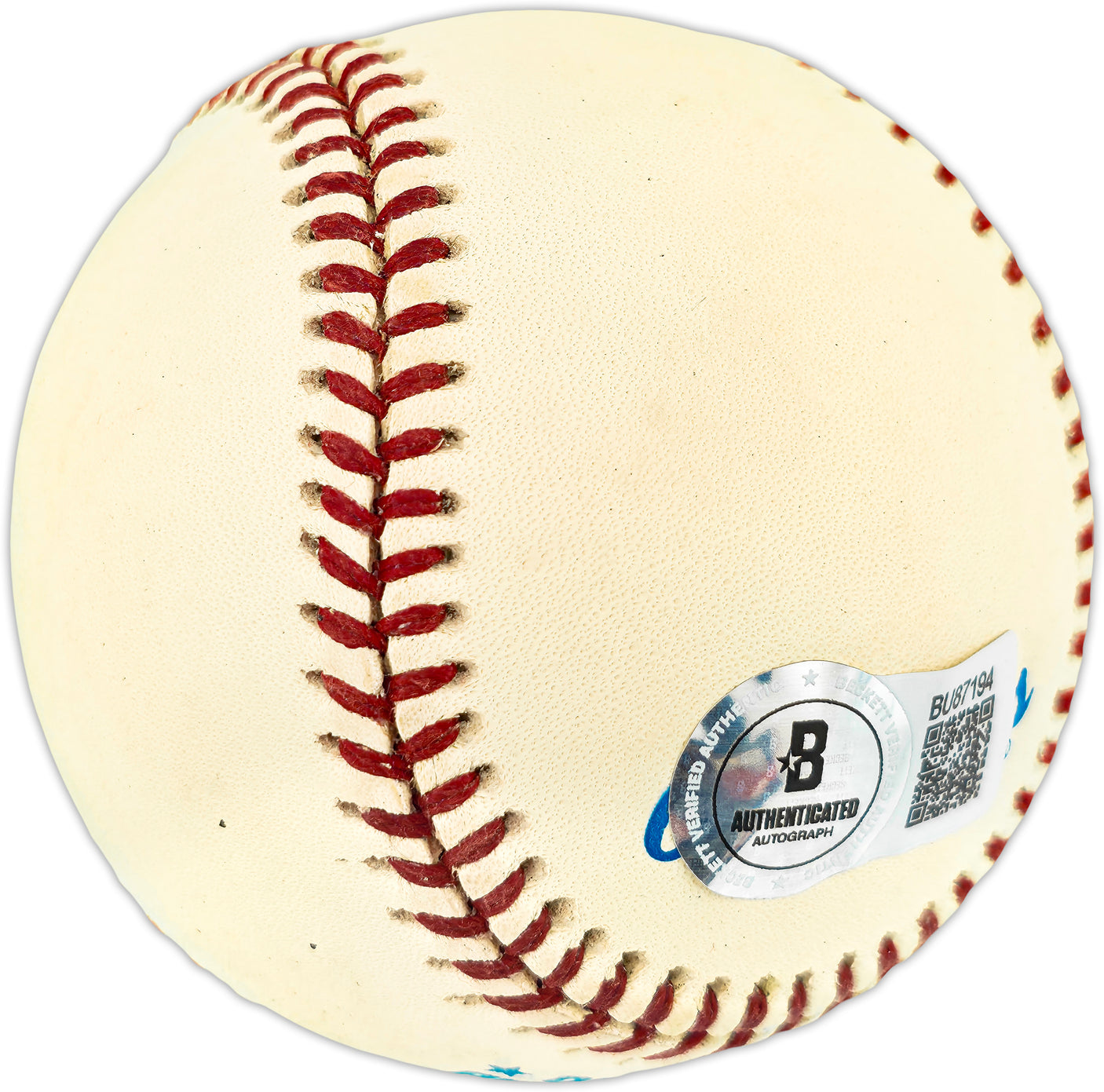 Jeff Torborg Autographed Official AL Baseball Los Angeles Dodgers, New York Yankees Beckett BAS QR #BU87194