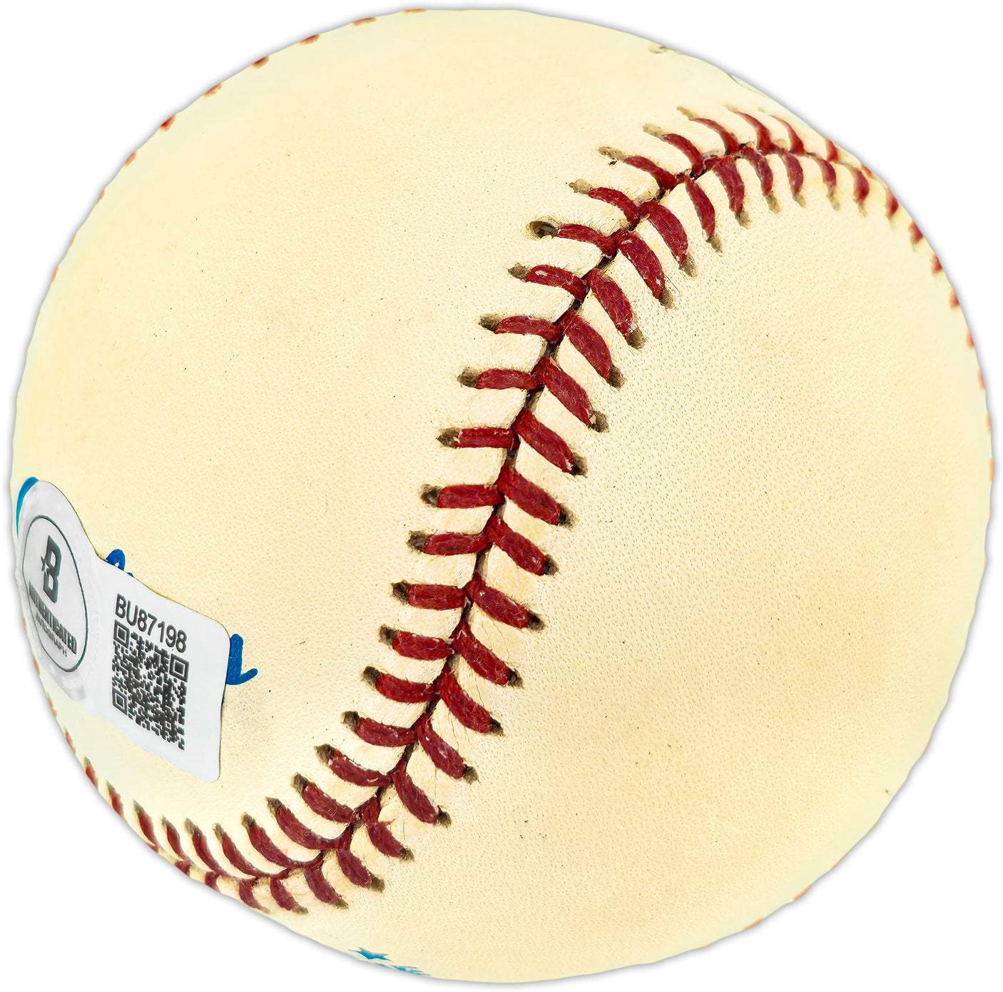 Steve Balboni Autographed Official AL Baseball New York Yankees Beckett BAS QR #BU87198