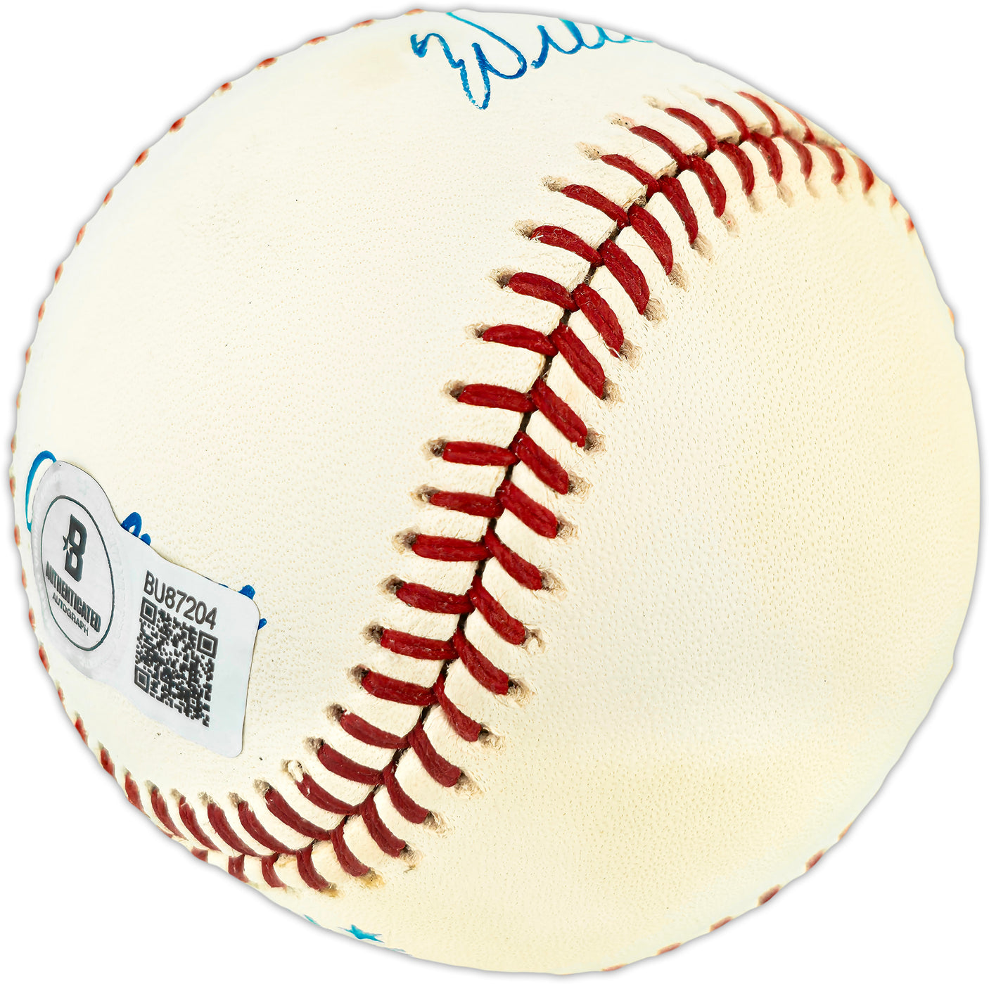 Willie Horton Autographed Official AL Baseball Detroit Tigers Beckett BAS QR #BU87204