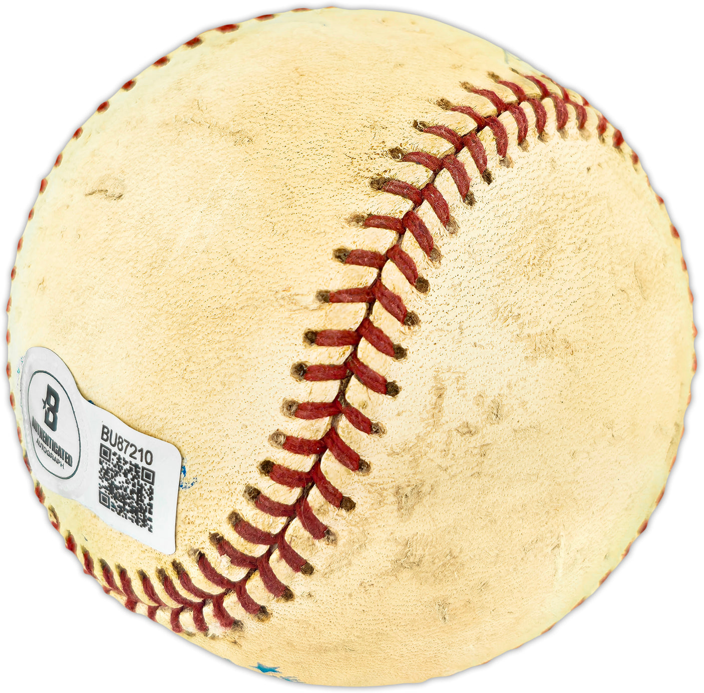 Nolan Ryan Autographed Official AL Baseball Texas Rangers, Los Angeles Angels Beckett BAS QR #BU87210