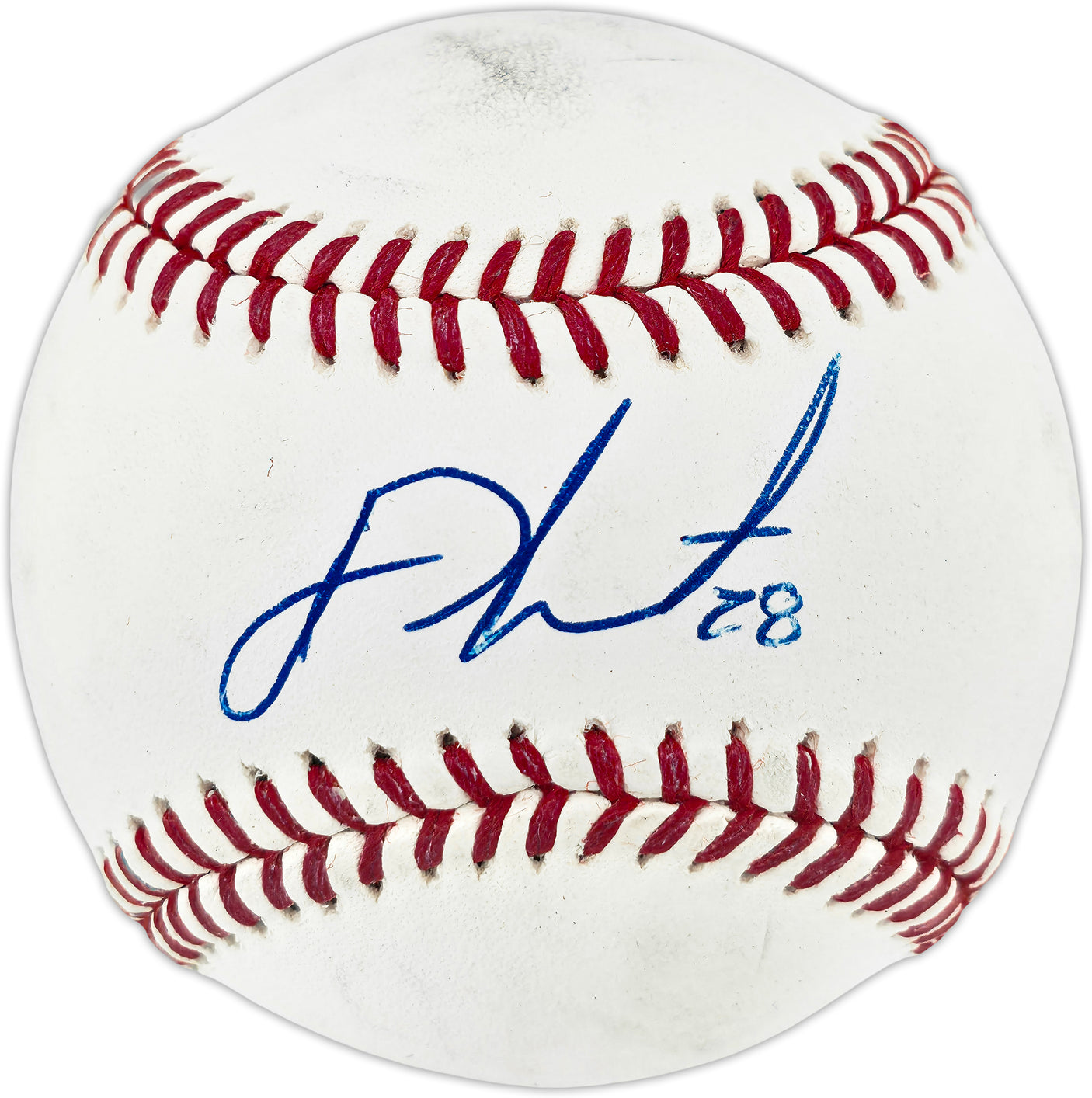 J.D. Martinez Autographed Official MLB Baseball Boston Red Sox, New York Mets Beckett BAS QR #BU87224