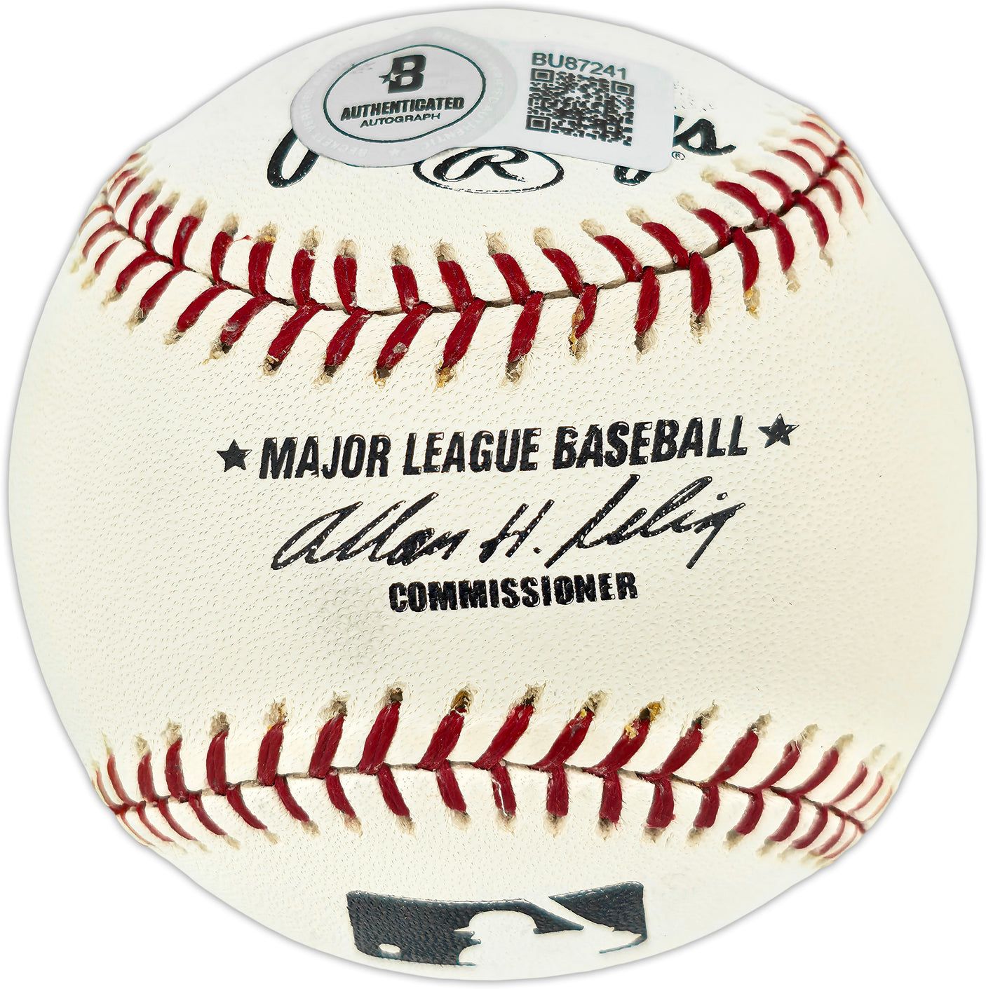 Ken Rowe Autographed Official Rawlings MLB Baseball Los Angeles Dodgers "Dodgers 1963" Beckett BAS QR #BU87241