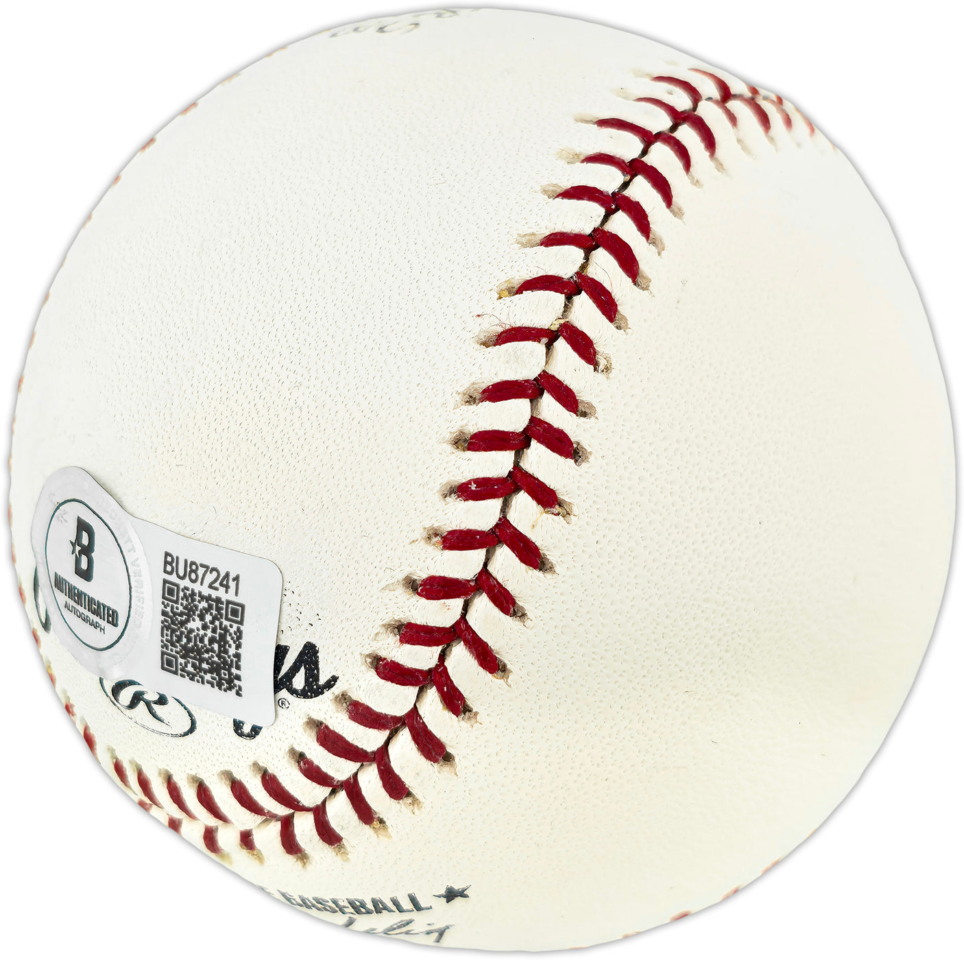 Ken Rowe Autographed Official Rawlings MLB Baseball Los Angeles Dodgers "Dodgers 1963" Beckett BAS QR #BU87241