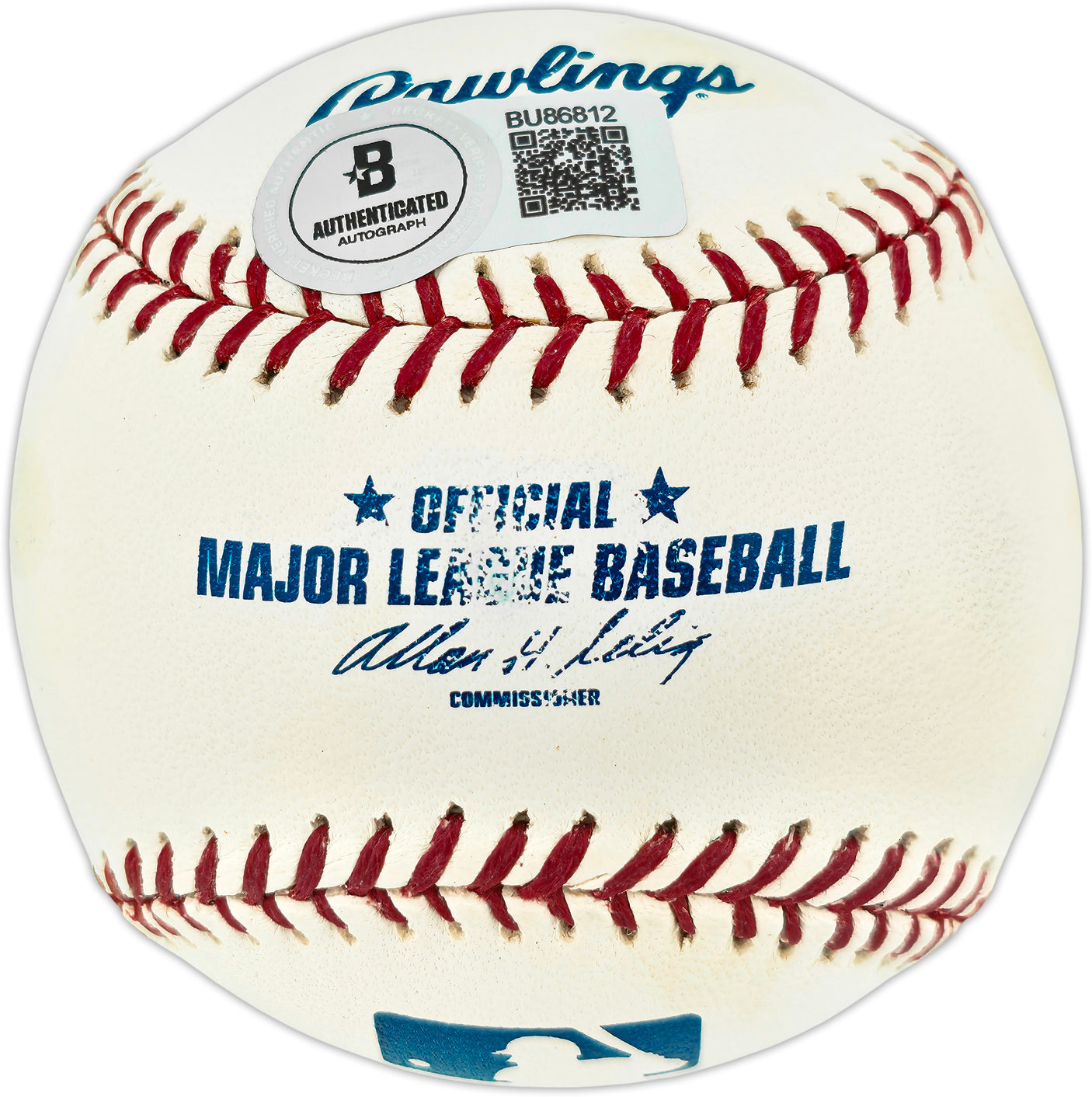 Bob Miller Autographed Official MLB Baseball New York Mets "62 Mets" Beckett BAS QR #BU86812