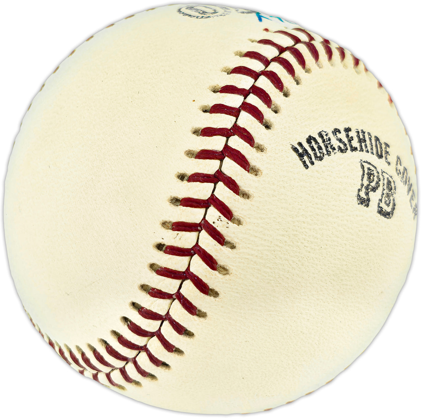 Ron Fairly Autographed Official deBeer Baseball Los Angeles Dodgers Beckett BAS QR #BU86815