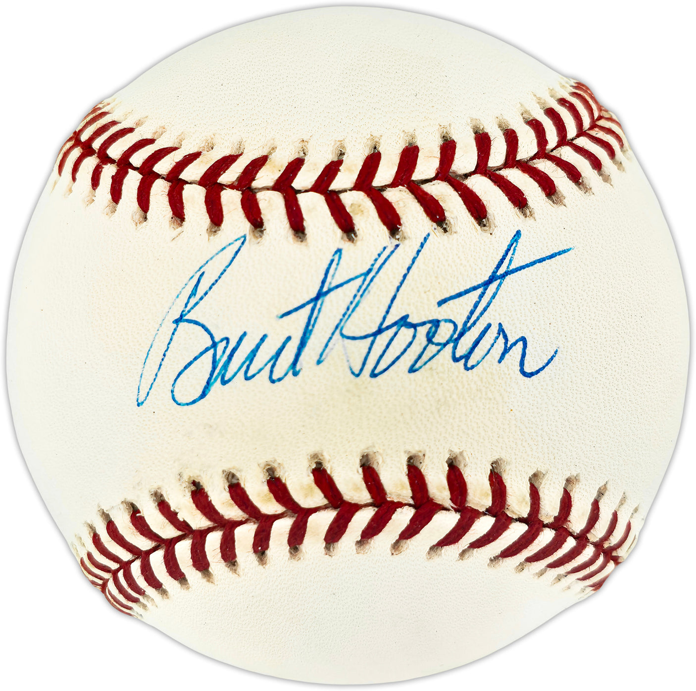 Burt Hooton Autographed Official NL Baseball Los Angeles Dodgers Beckett BAS QR #BU86843