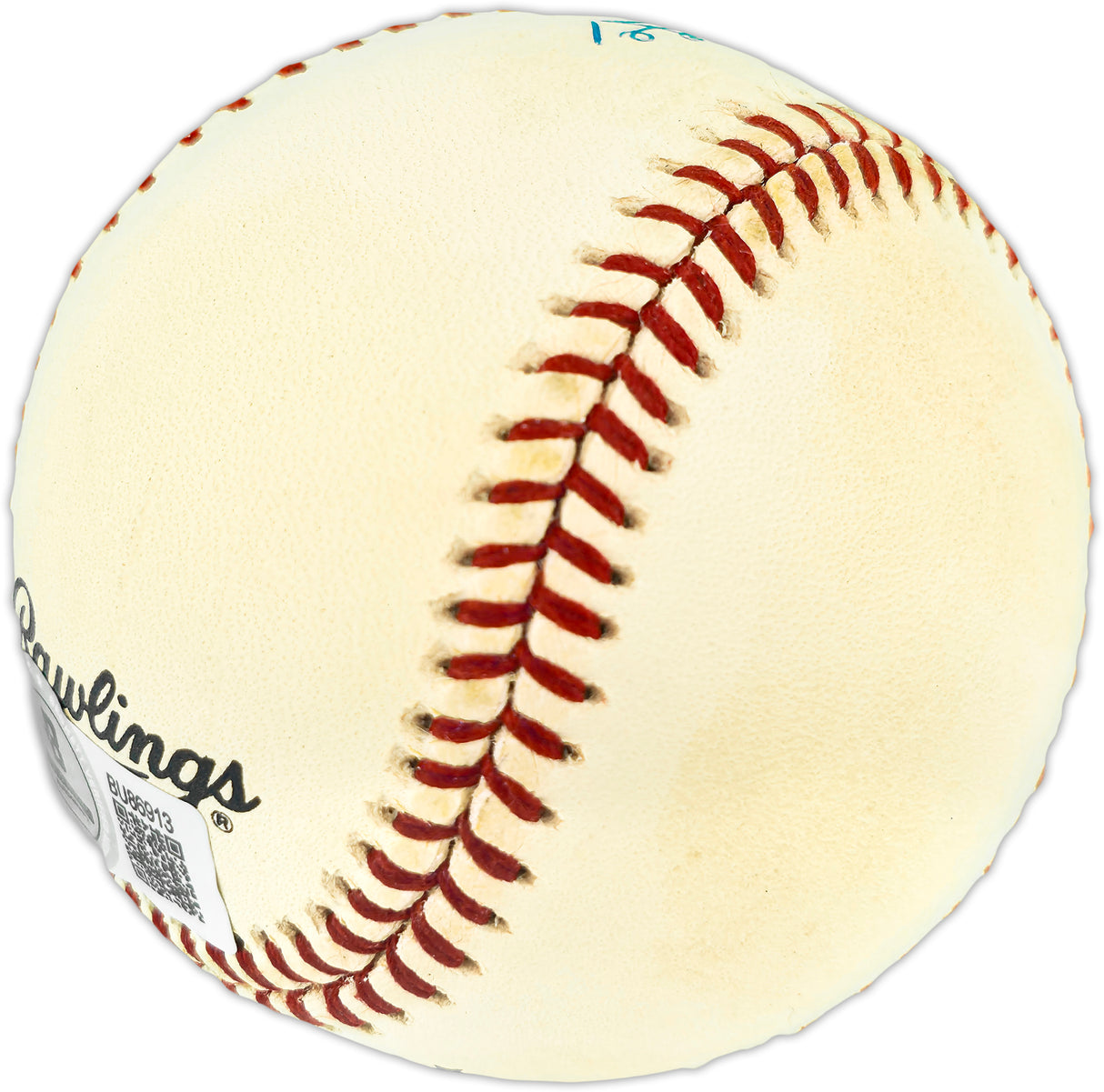 Tony Cloninger Autographed Official NL Baseball Atlanta Braves, Cincinnati Reds Beckett BAS QR #BU86913