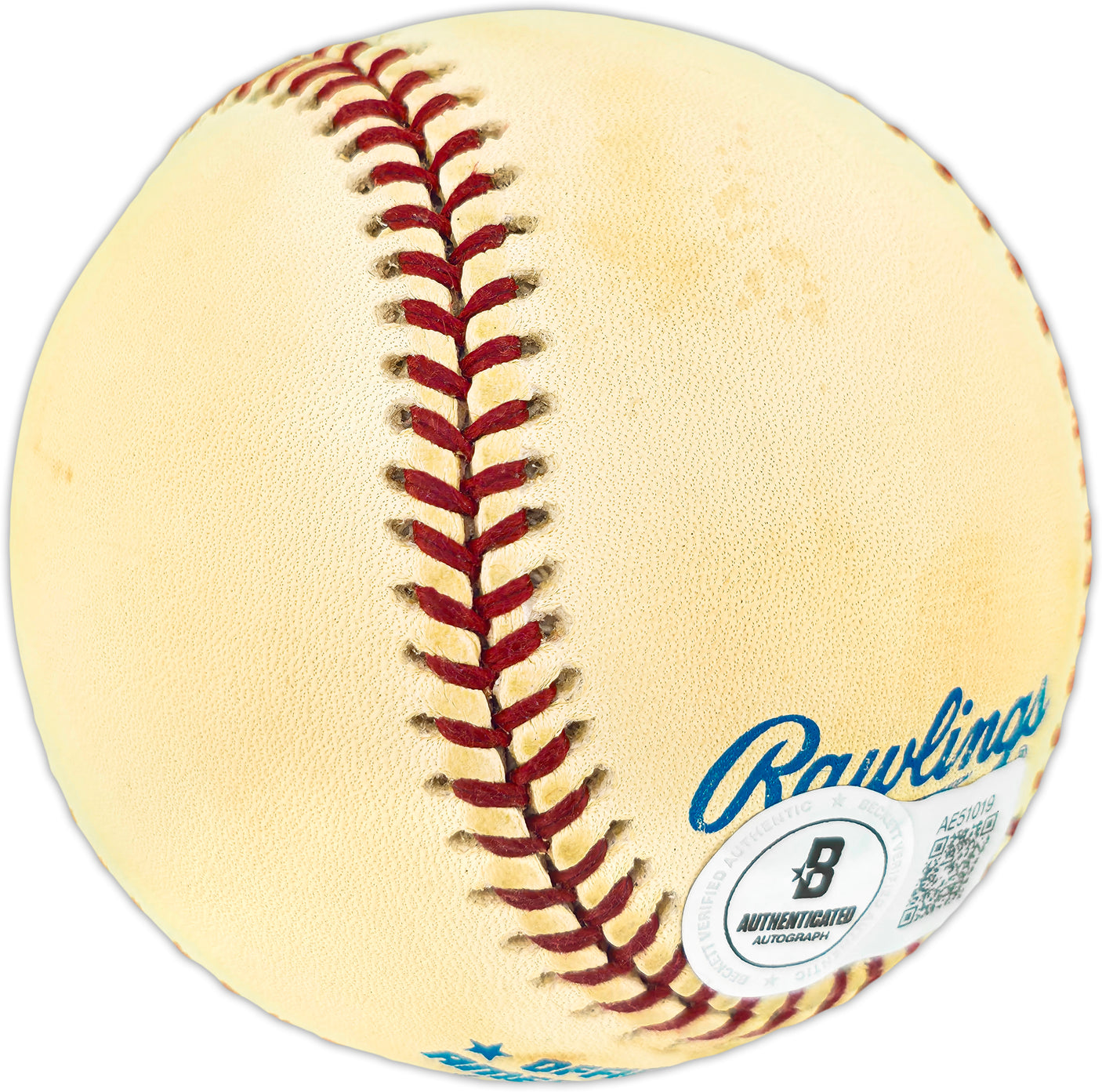 Ken Griffey Jr. & Jay Buhner Autographed Official AL Baseball Seattle Mariners Beckett BAS #AE51019