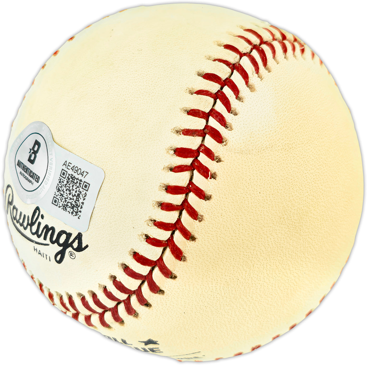 Willie Mays Autographed Official NL Baseball San Francisco Giants Beckett BAS #AE49047