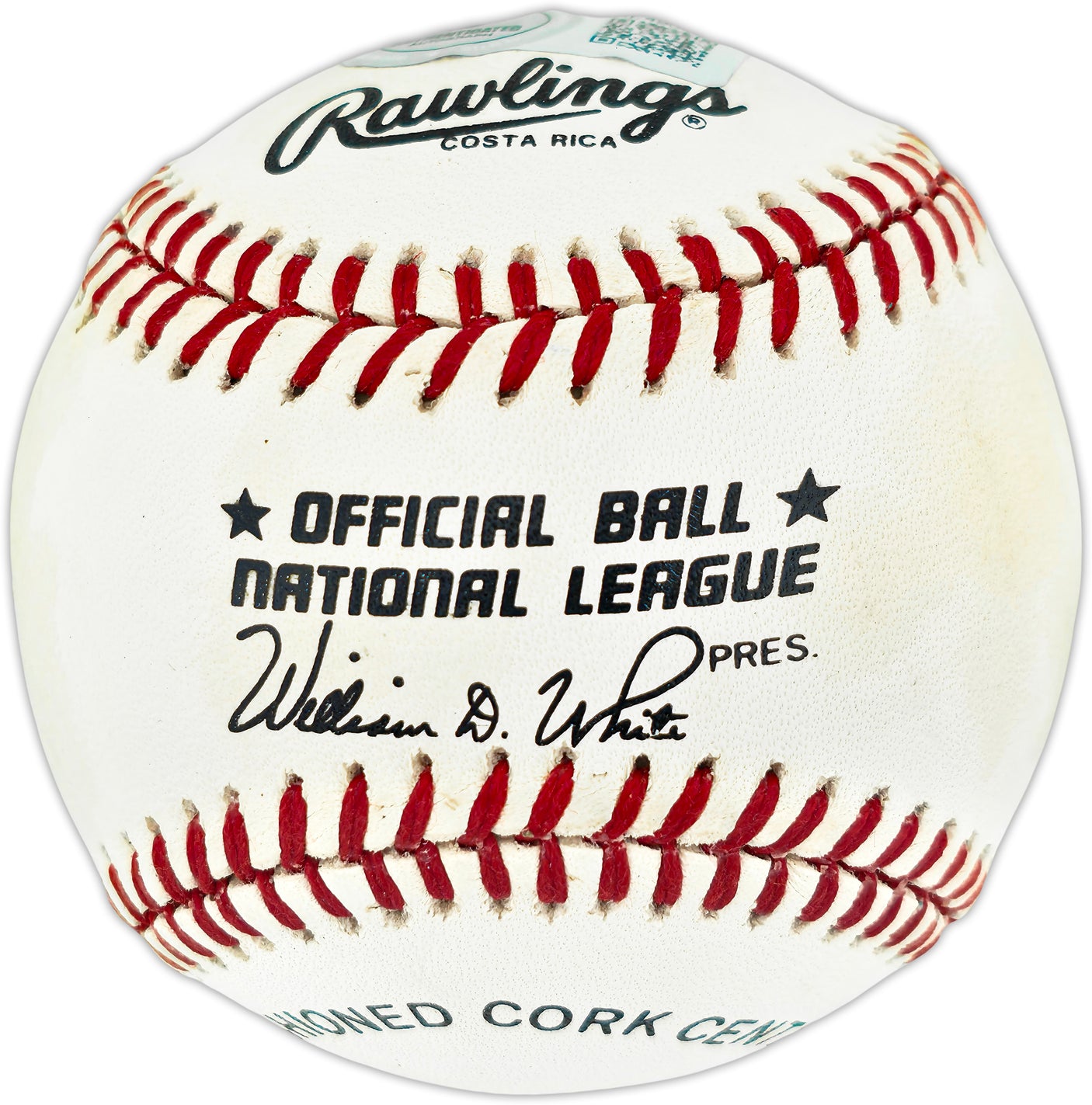 Willie Mays Autographed Official NL Baseball San Francisco Giants Beckett BAS #AE49049