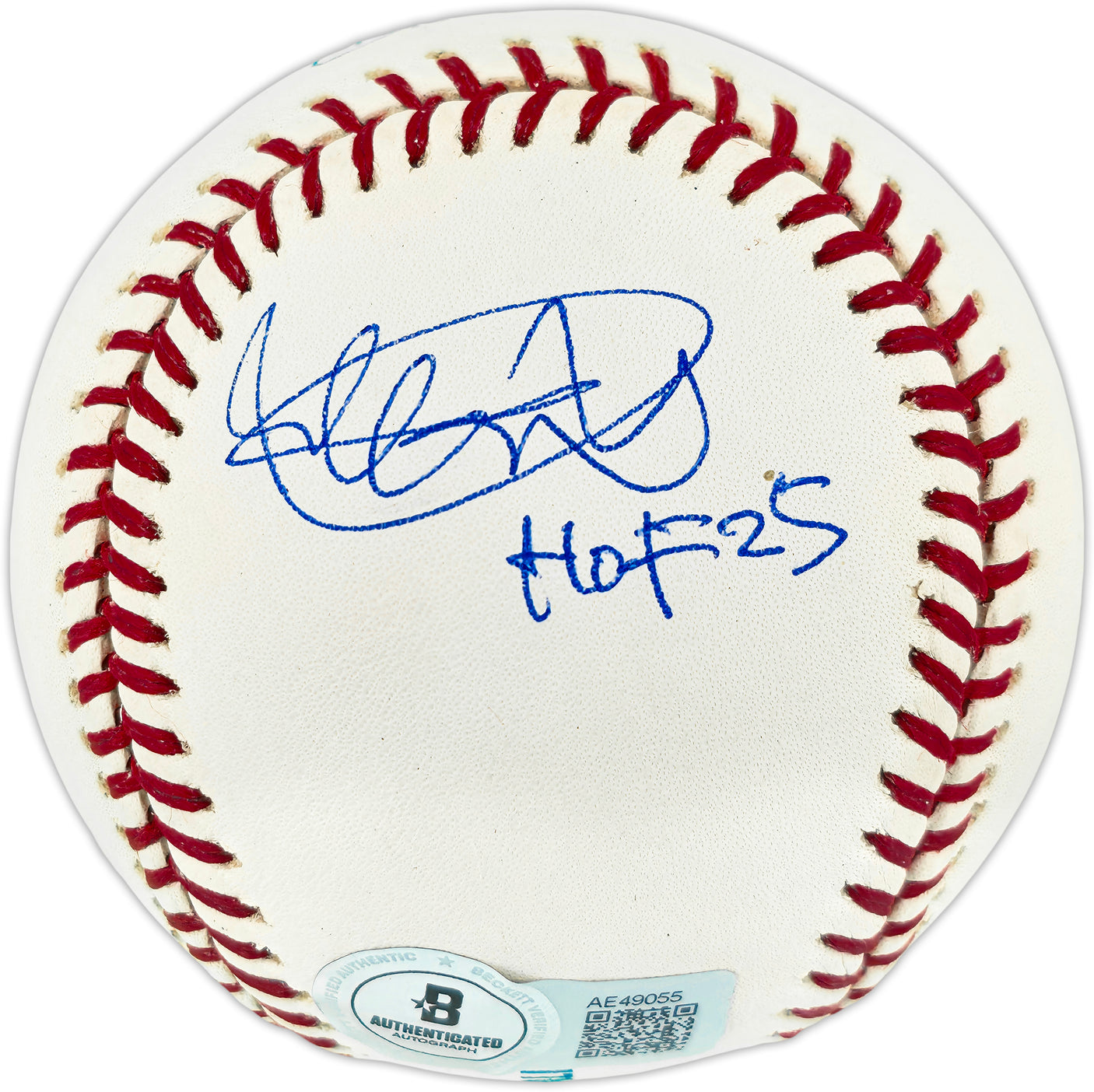 Seattle Mariners Hall of Famers Autographed Official MLB Baseball With 4 Signatures Including Ken Griffey Jr. & Dave Niehaus Beckett BAS #AE49055