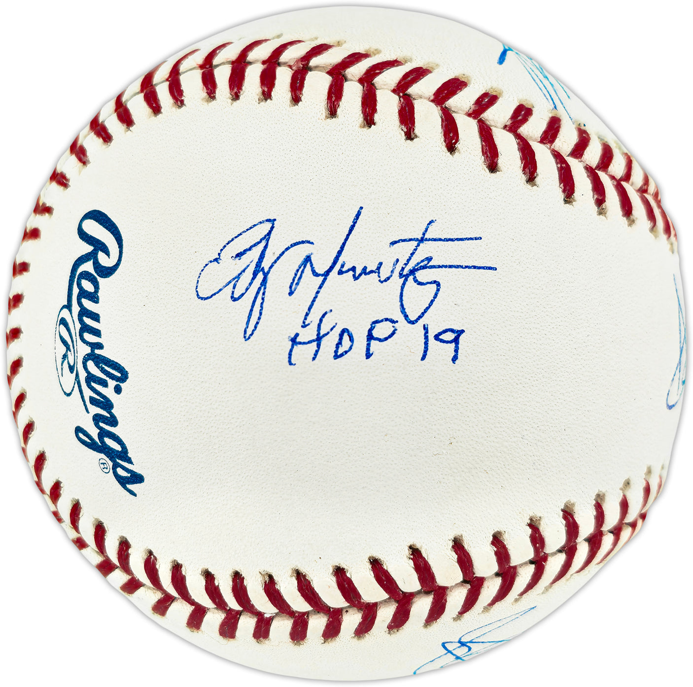 Seattle Mariners Hall of Famers Autographed Official MLB Baseball With 4 Signatures Including Ken Griffey Jr. & Dave Niehaus Beckett BAS #AE49055