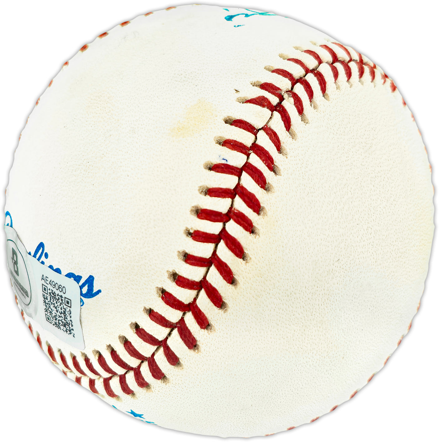 Joe Dimaggio Autographed Official AL Baseball New York Yankees Beckett BAS #AE49060