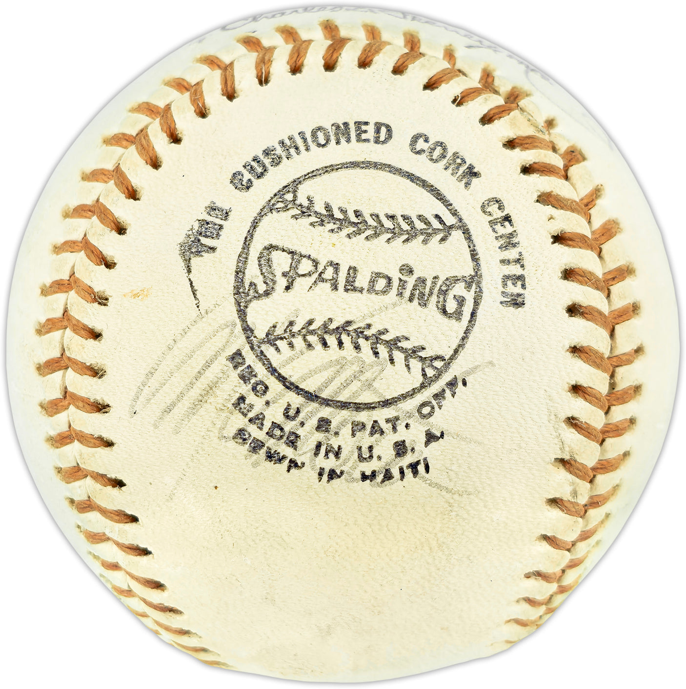 1974 Los Angeles Dodgers Autographed Official Feeney NL Baseball With 6 Signatures Including Walt Alston & Steve Garvey Beckett BAS #AE49077