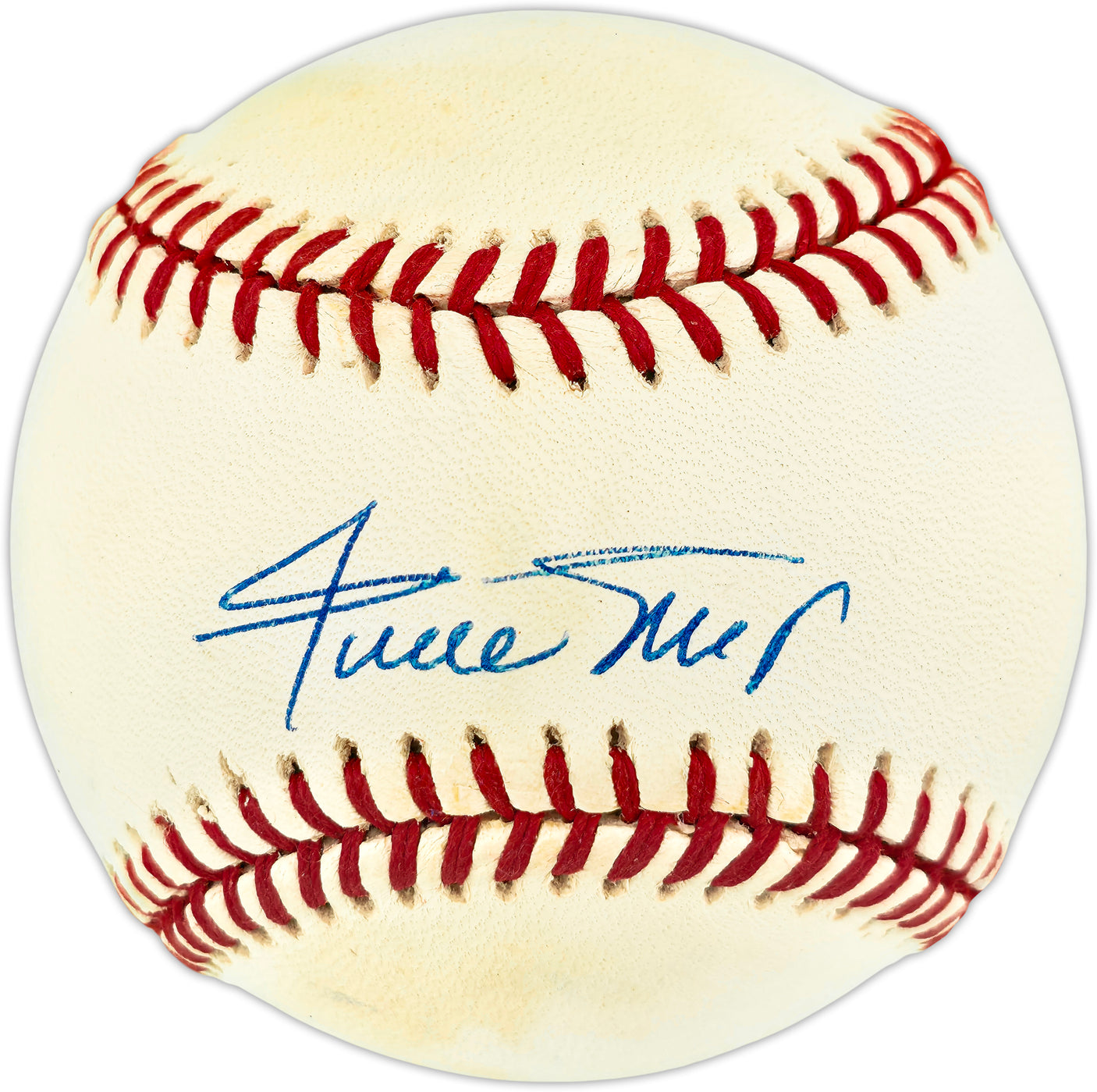 Willie Mays Autographed Official NL Baseball San Francisco Giants Beckett BAS #AE49073