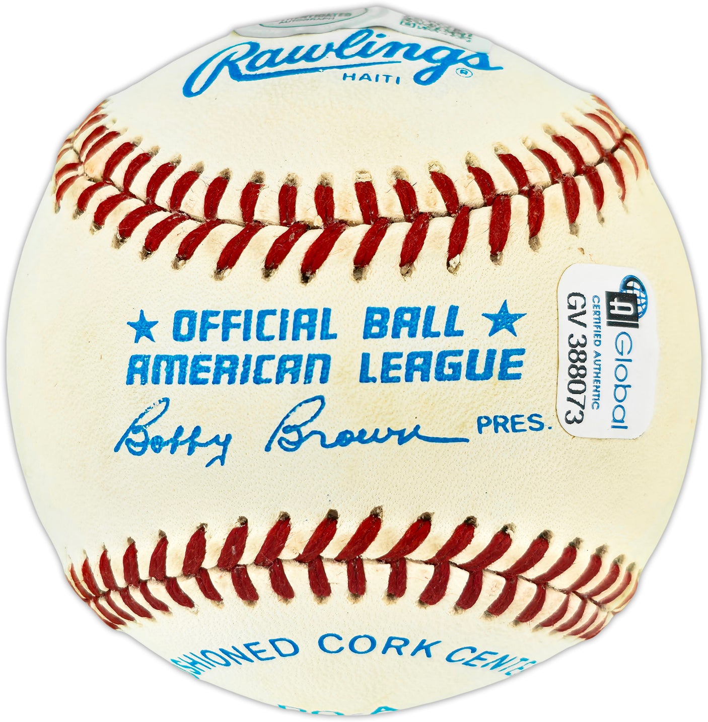 Ted Williams Autographed Official AL Baseball Boston Red Sox Beckett BAS #AE49092