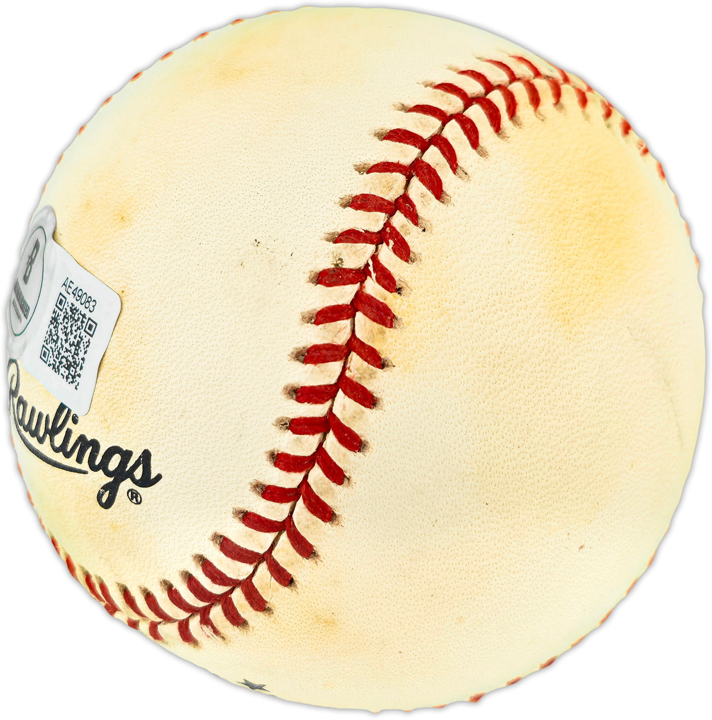 Willie Mays Autographed Official NL Baseball San Francisco Giants Beckett BAS #AE49083