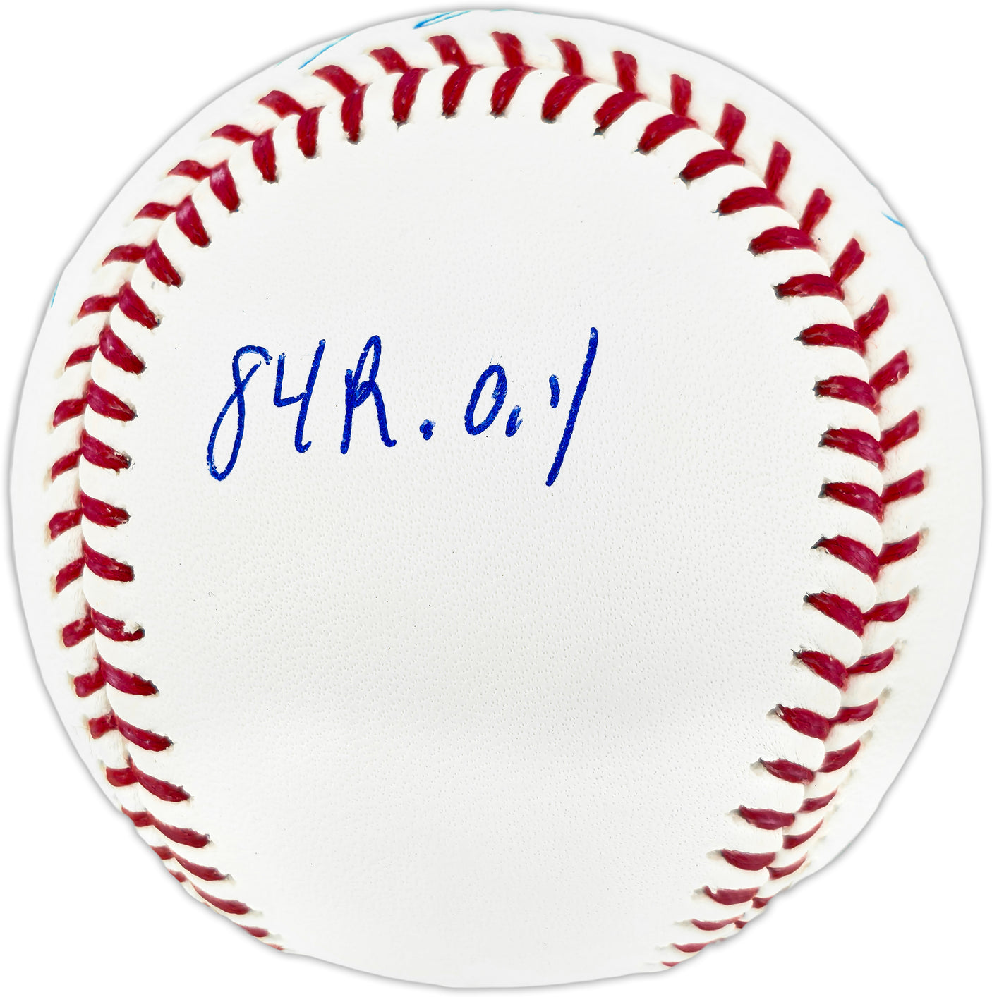 Dwight "Doc" Gooden Autographed Official Statball MLB Baseball New York Mets Beckett BAS Witness #2W442652