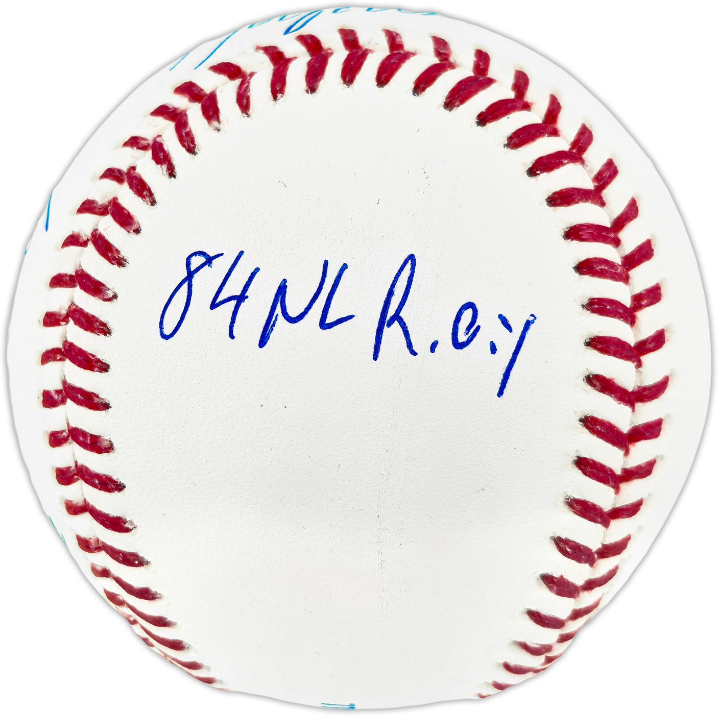 Dwight "Doc" Gooden Autographed Official Statball MLB Baseball New York Mets Beckett BAS Witness #2W442678