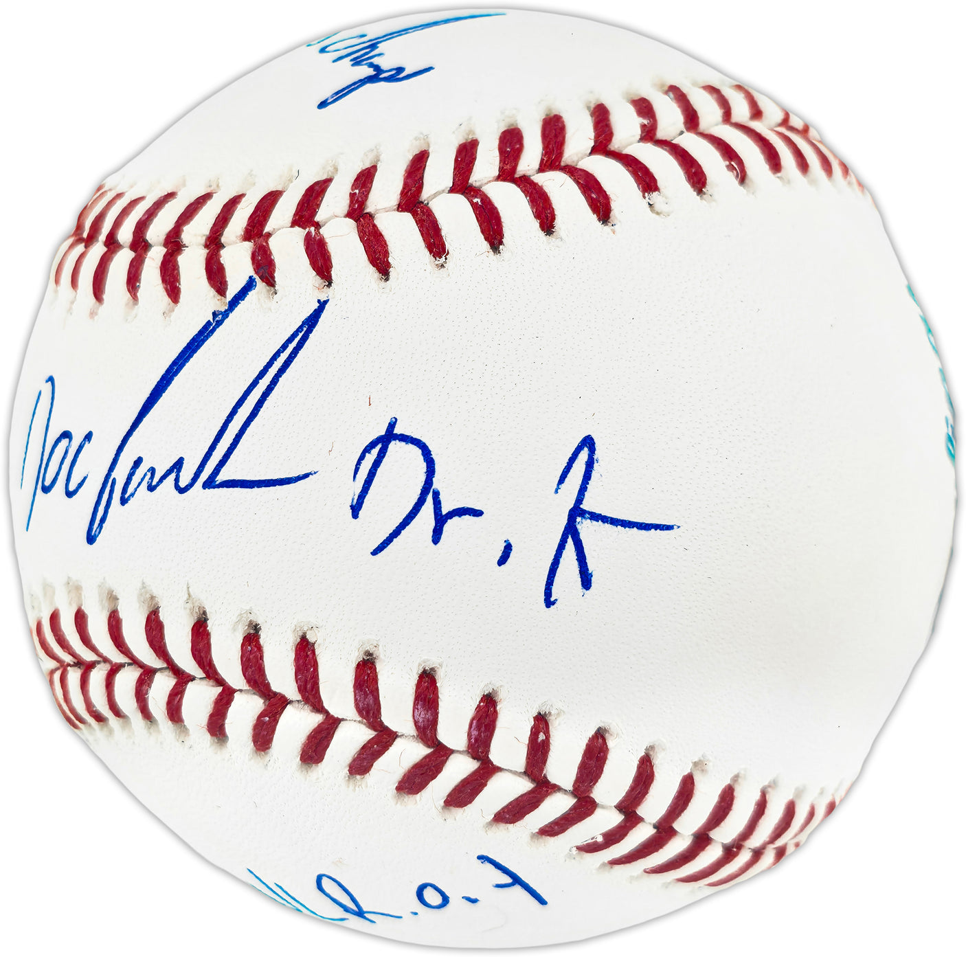 Dwight "Doc" Gooden Autographed Official MLB Baseball New York Mets "86 WS Champs, 84 NL ROY, 85 NL CY, Dr K" Beckett BAS Witness #2W807728