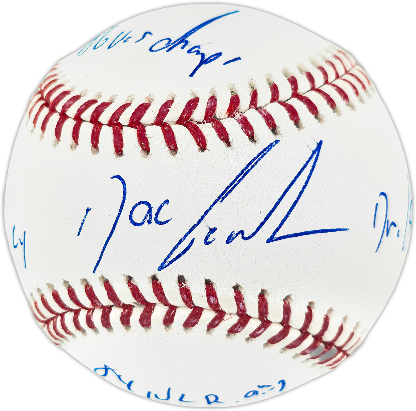 Dwight "Doc" Gooden Autographed Official MLB Baseball New York Mets "86 WS Champs, 84 NL ROY, 85 NL CY, Dr K" (Smudged) Beckett BAS Witness #2W807731