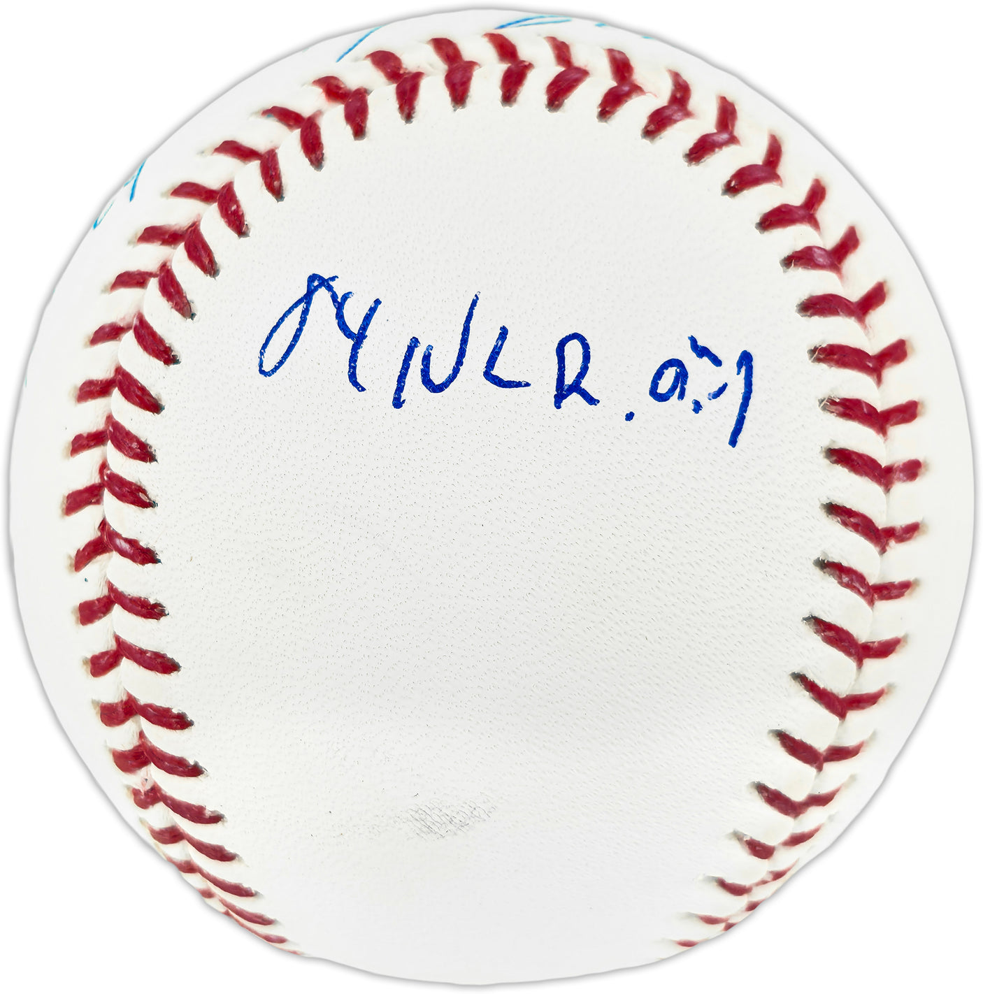 Dwight "Doc" Gooden Autographed Official MLB Baseball New York Mets "86 WS Champs, 84 NL ROY, 85 NL CY, Dr K" (Smudged) Beckett BAS Witness #2W807731