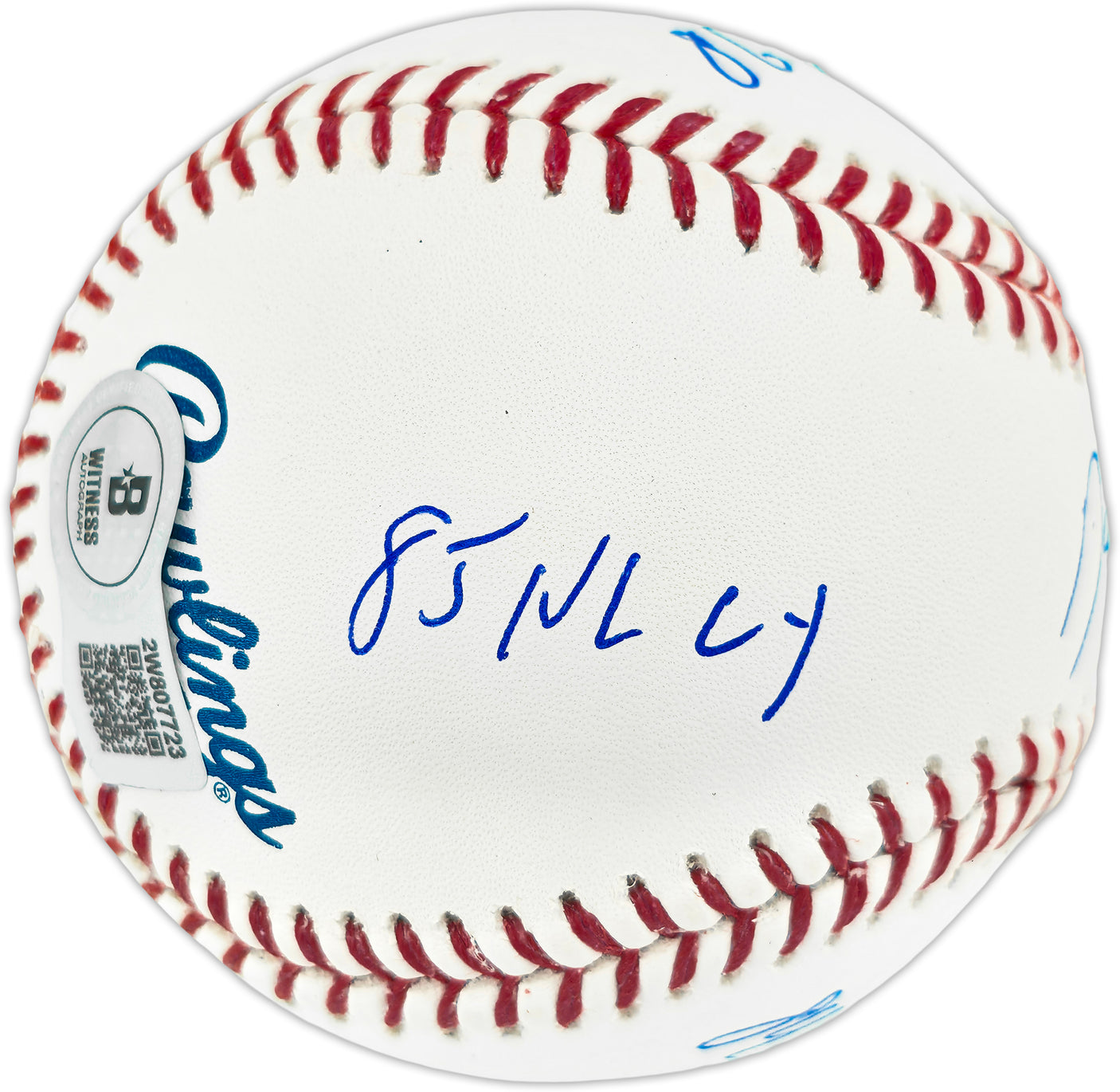 Dwight "Doc" Gooden Autographed Official MLB Baseball New York Mets "86 WS Champs, 84 NL ROY, 85 NL CY, Dr K" (Smudged) Beckett BAS Witness #2W807723