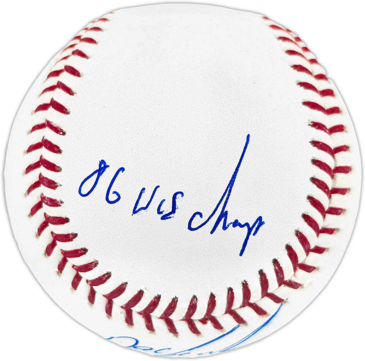 Dwight "Doc" Gooden Autographed Official MLB Baseball New York Mets "86 WS Champs, 84 NL ROY, 85 NL CY, Dr K" (Smudged) Beckett BAS Witness #2W807723