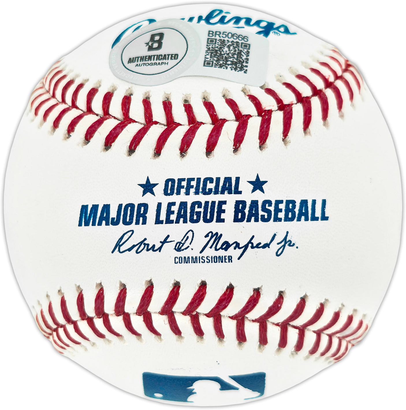 Dave Concepcion Autographed Official MLB Baseball Cincinnati Reds "75-76 WSC" (Smudged) Beckett BAS QR #BR50666