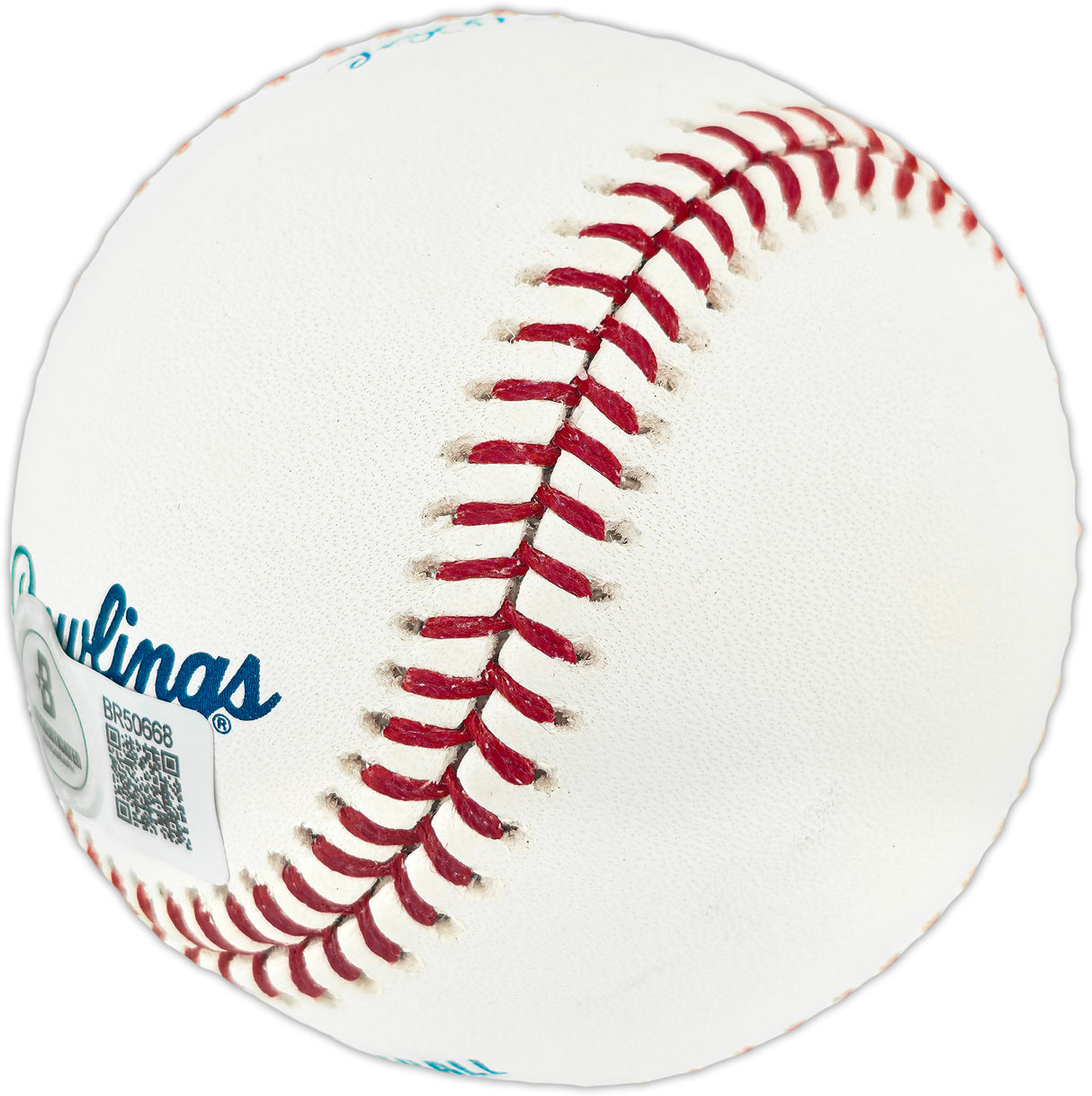Dave Concepcion Autographed Official MLB Baseball Cincinnati Reds "75-76 WSC" (Smudged) Beckett BAS QR #BR50668