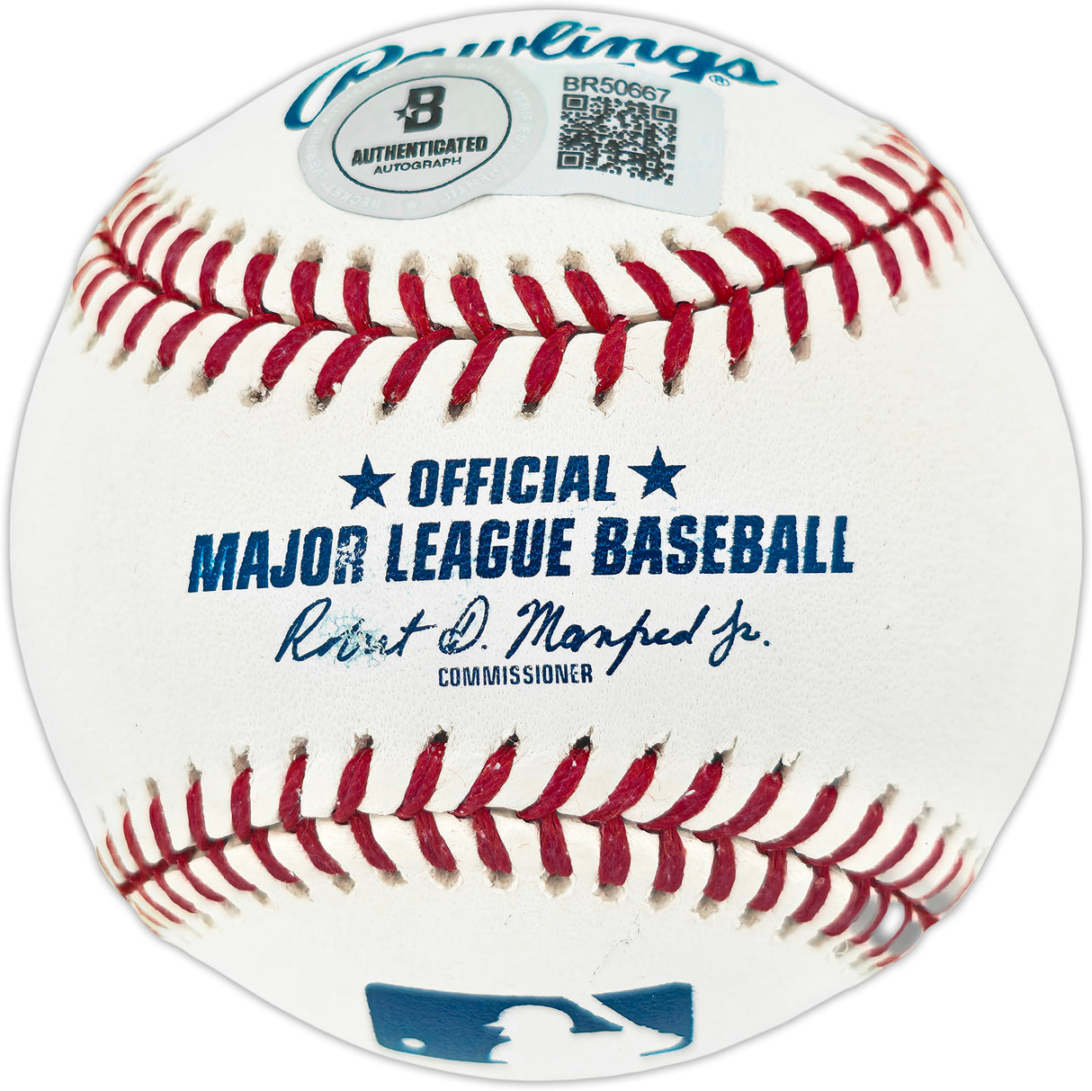 Dave Concepcion Autographed Official MLB Baseball Cincinnati Reds "75-76 WSC" (Smudged) Beckett BAS QR #BR50667