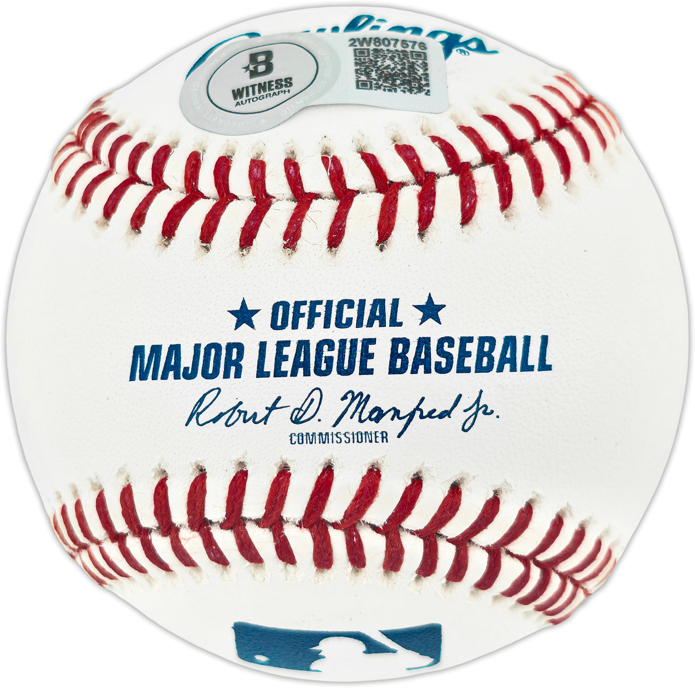 Dwight "Doc" Gooden Autographed Official MLB Baseball New York Mets "86 W.S. Champs" (Smudged) Beckett BAS Witness #2W807576