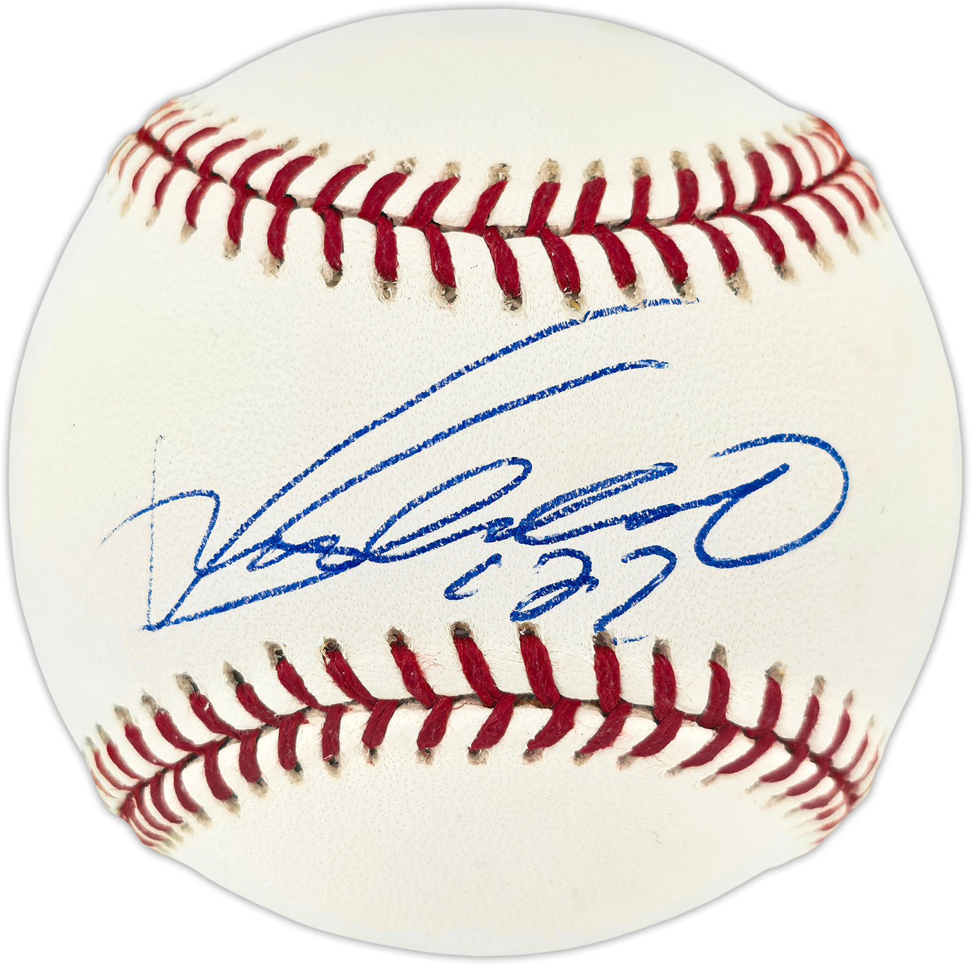 Vladmir Guerrero Sr. Autographed Official MLB Baseball Anaheim Angels PSA/DNA #E62144
