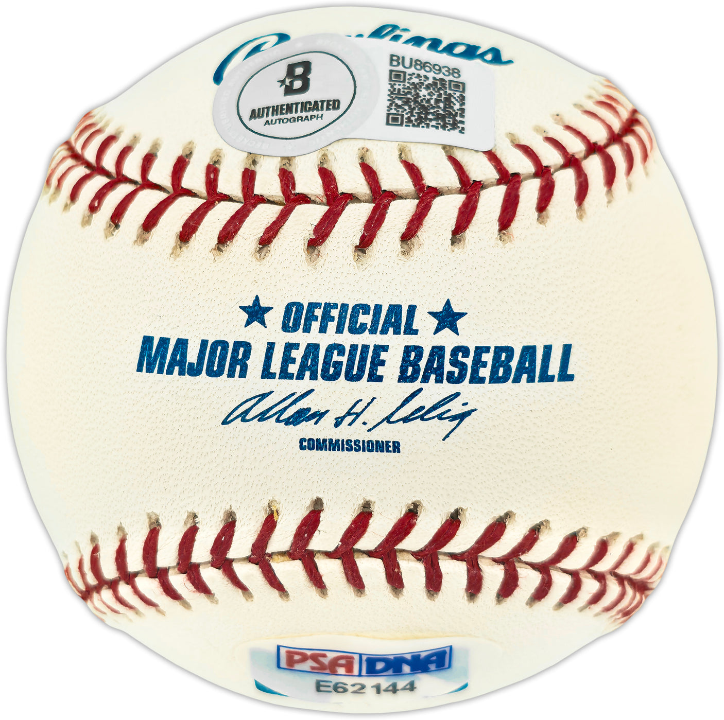 Vladmir Guerrero Sr. Autographed Official MLB Baseball Anaheim Angels PSA/DNA #E62144