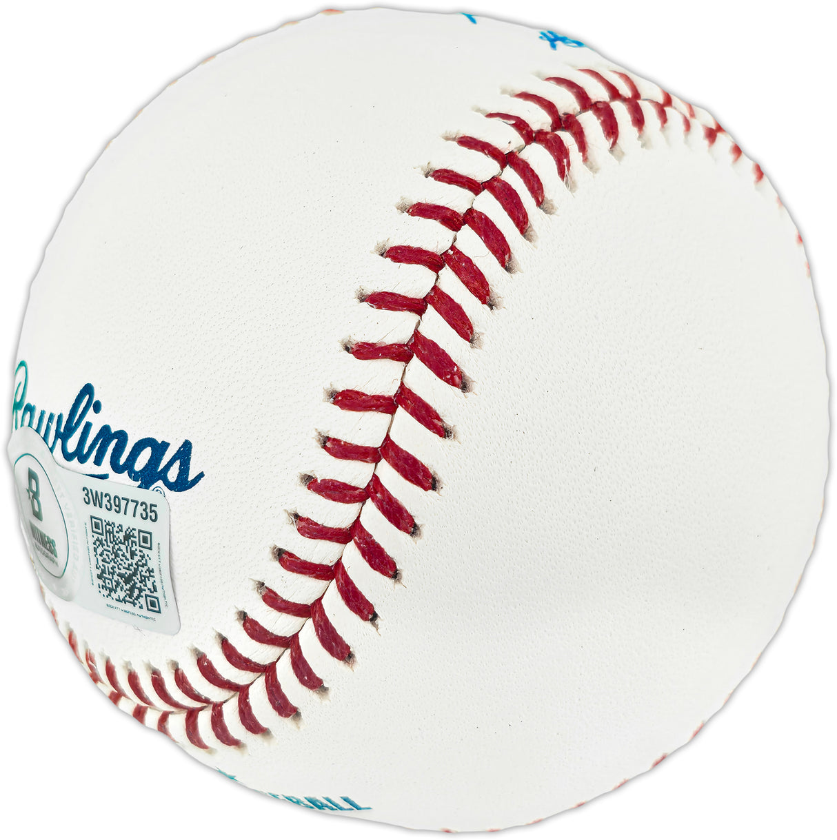 Ted Simmons Autographed Official MLB Baseball St. Louis Cardinals "HOF 2020" (Smudged) Beckett Witness #3W397735