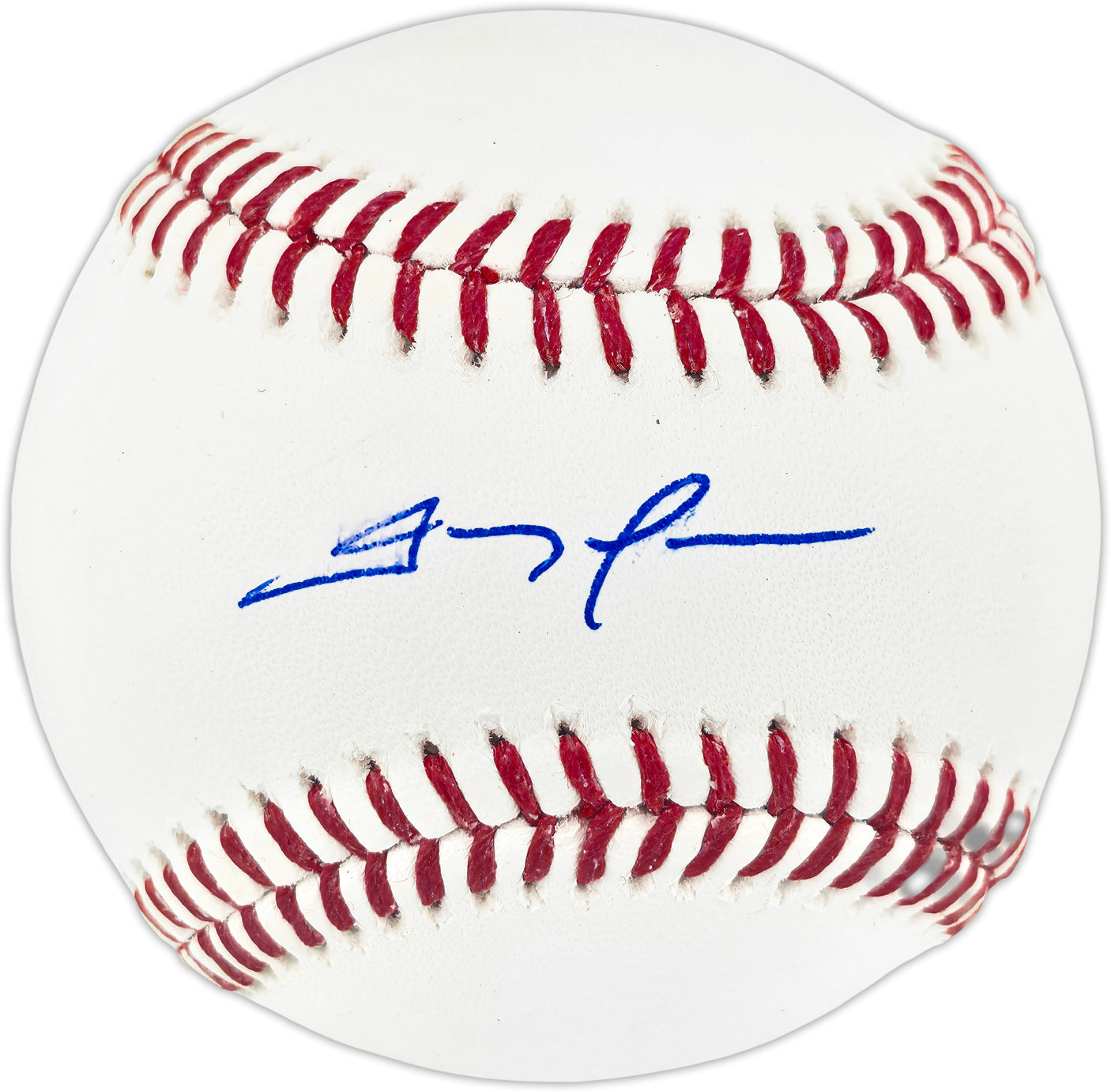 Trevor Hoffman Autographed Official MLB Baseball San Diego Padres (Smudged) Beckett Witness #3W044208