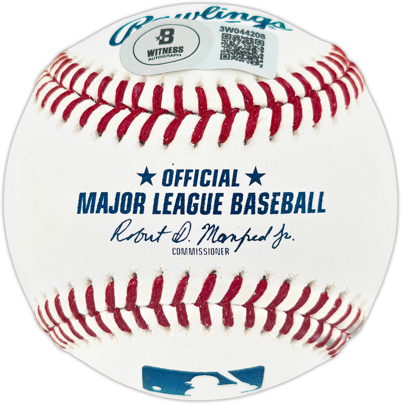 Trevor Hoffman Autographed Official MLB Baseball San Diego Padres (Smudged) Beckett Witness #3W044208